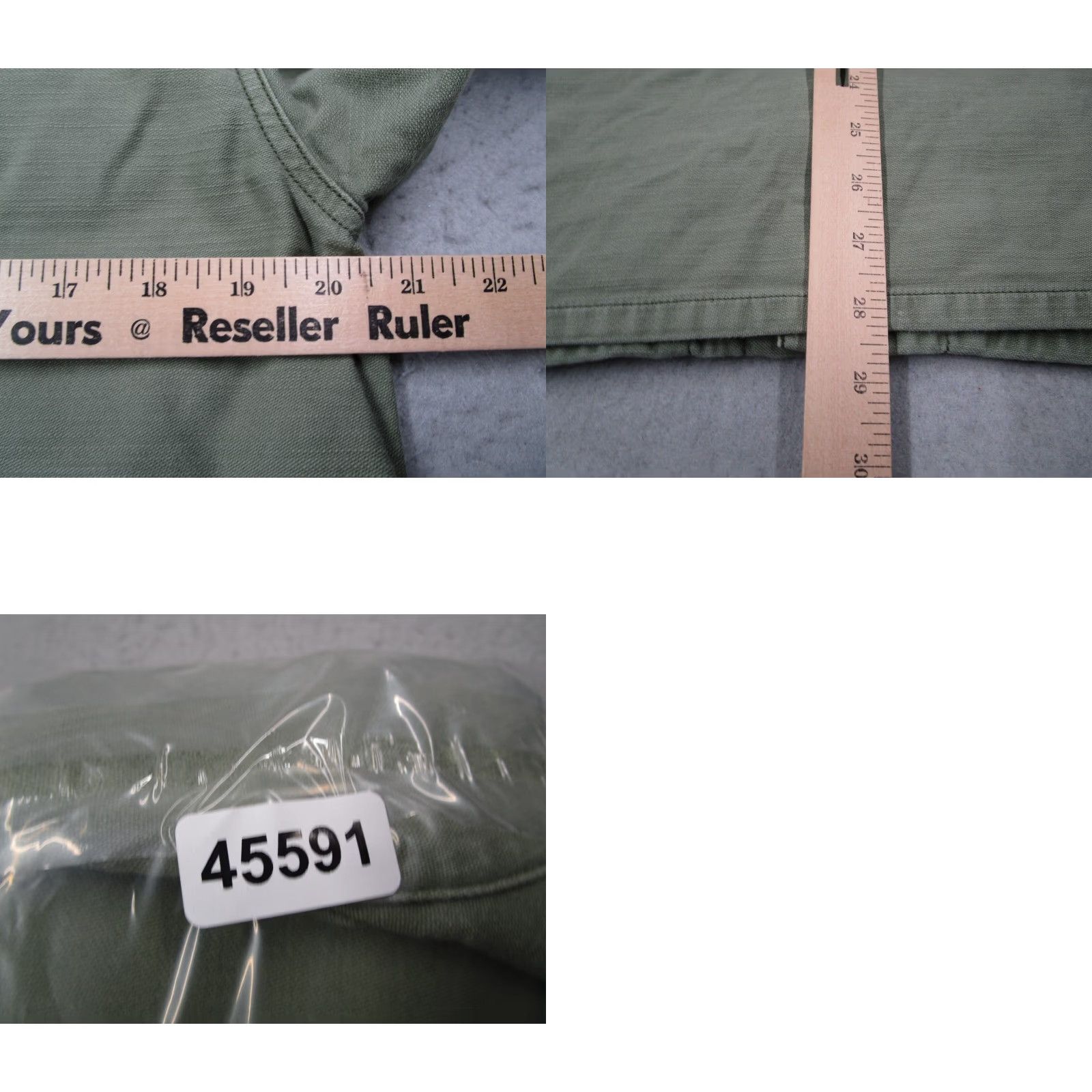 Madewell Madewell Military Jacket Women Small Green Twill Button Up Shacket Workwear Womens Size S / US 4 / IT 40 - 8 Thumbnail