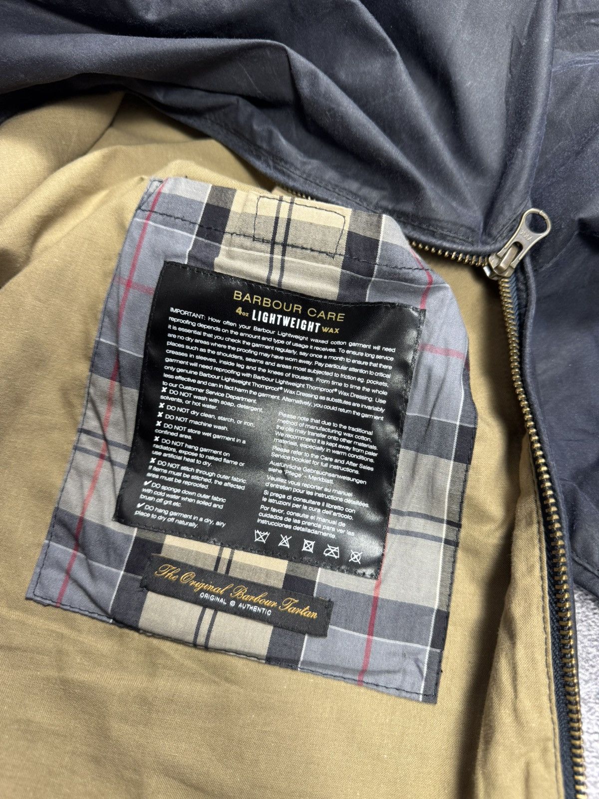 Barbour Barbour Lightweight Waxed Bomber Size US L / EU 52-54 / 3 - 11 Thumbnail