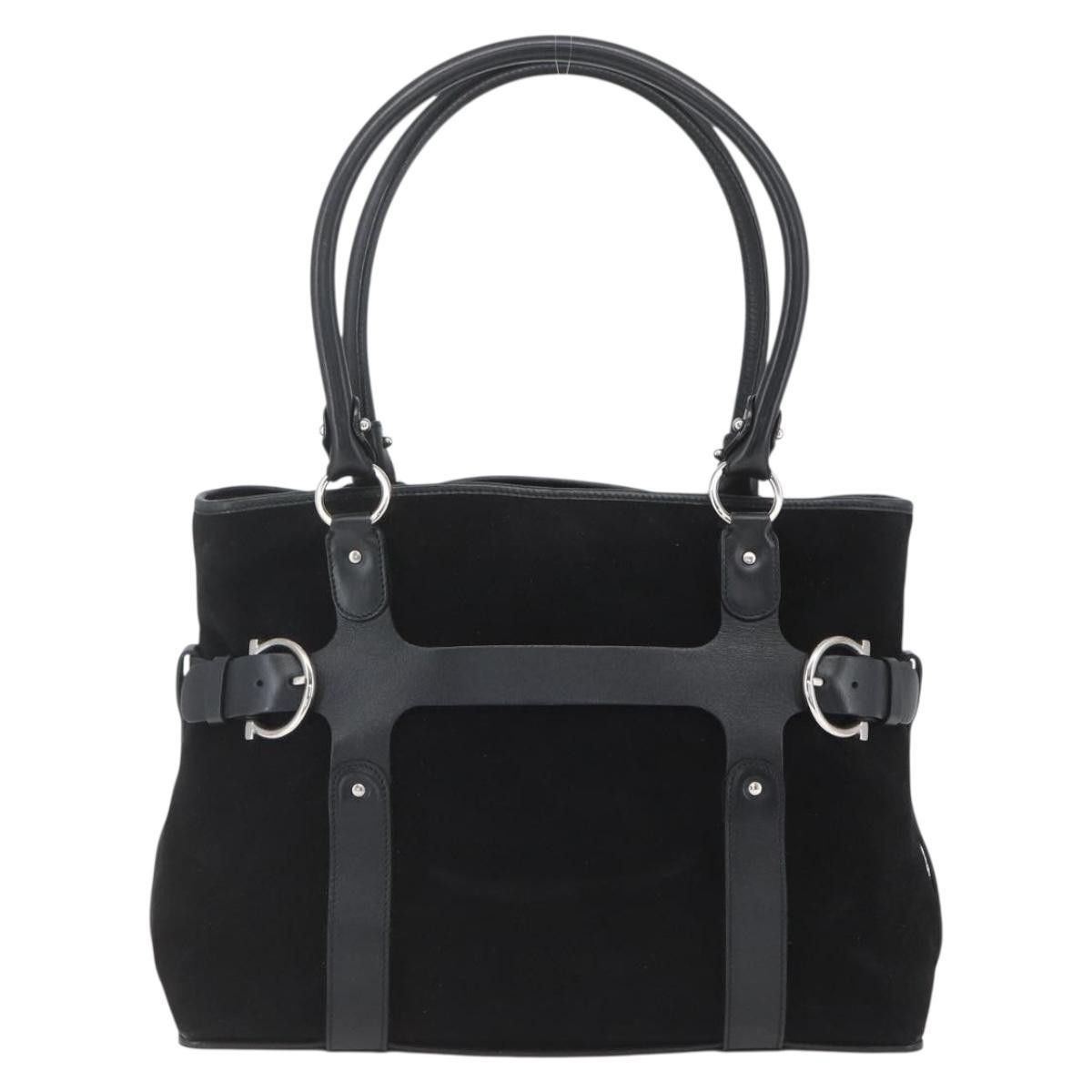 Salvatore Ferragamo Salvatore Ferragamo Gancini Suede Size ONE SIZE - 1 Thumbnail
