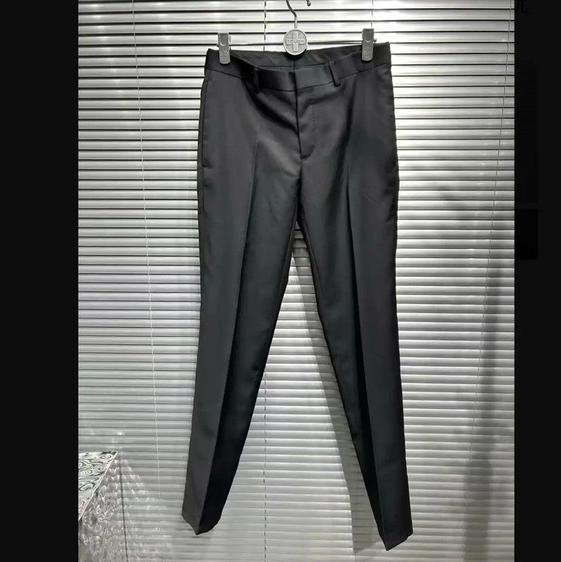 Dior Dior Black Wool Blend Casual Trousers 0089 Size US 26 / EU 42 - 1 Thumbnail