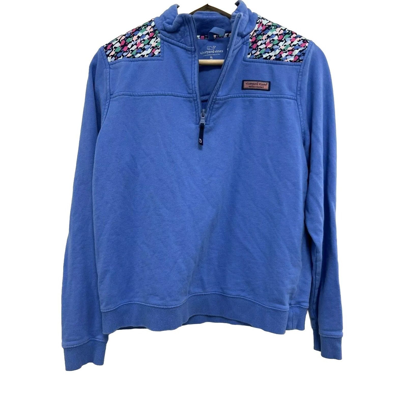 Vineyard Vines Vineyard Vines Women Girls Shep Shirt Little Blue XL A001476 Size 32" / US 10 / IT 46 - 1 Thumbnail