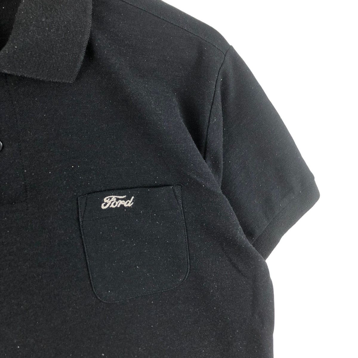 Ford Vintage FORD MOTOR RACING Team Plain Polo Tee Shirt Embossed Size US M / EU 48-50 / 2 - 3 Thumbnail