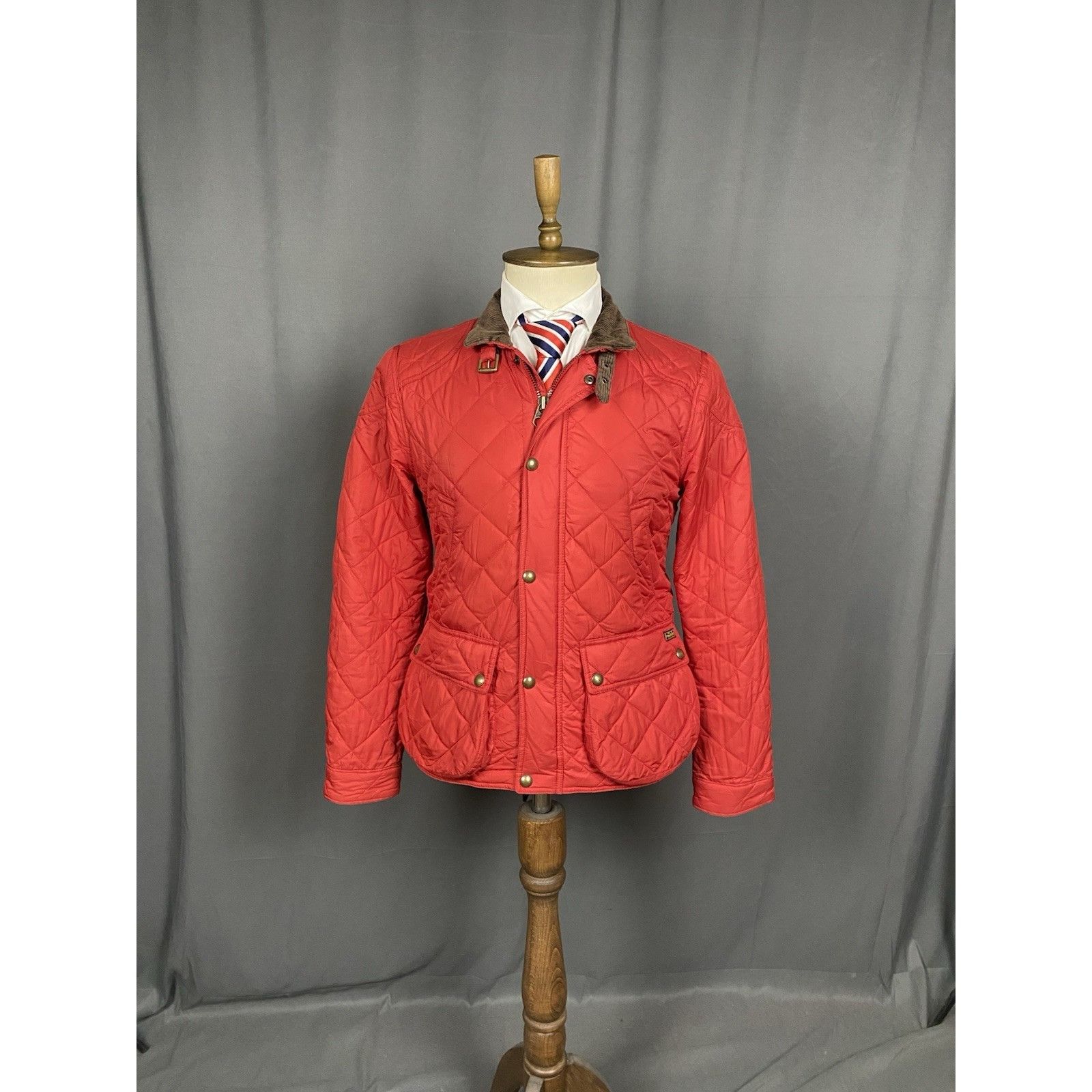 Polo Ralph Lauren Polo Ralph Lauren Men's Red Quilted Jacket Size L Size US L / EU 52-54 / 3 - 3 Thumbnail