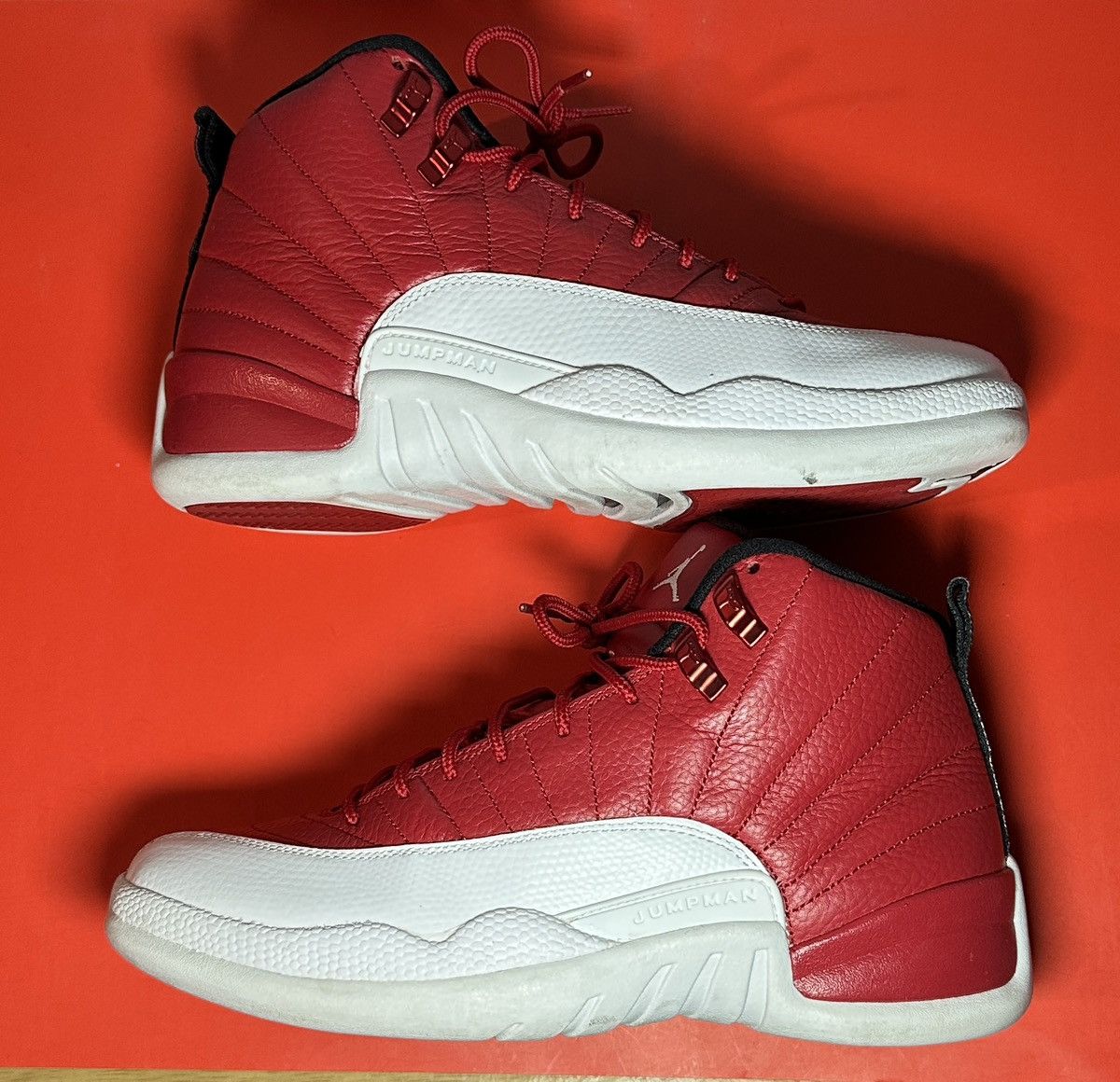 Jordan Brand Size 8 - Air Jordan 12 Retro Gym Red Size US 8 / EU 41 - 2 Thumbnail