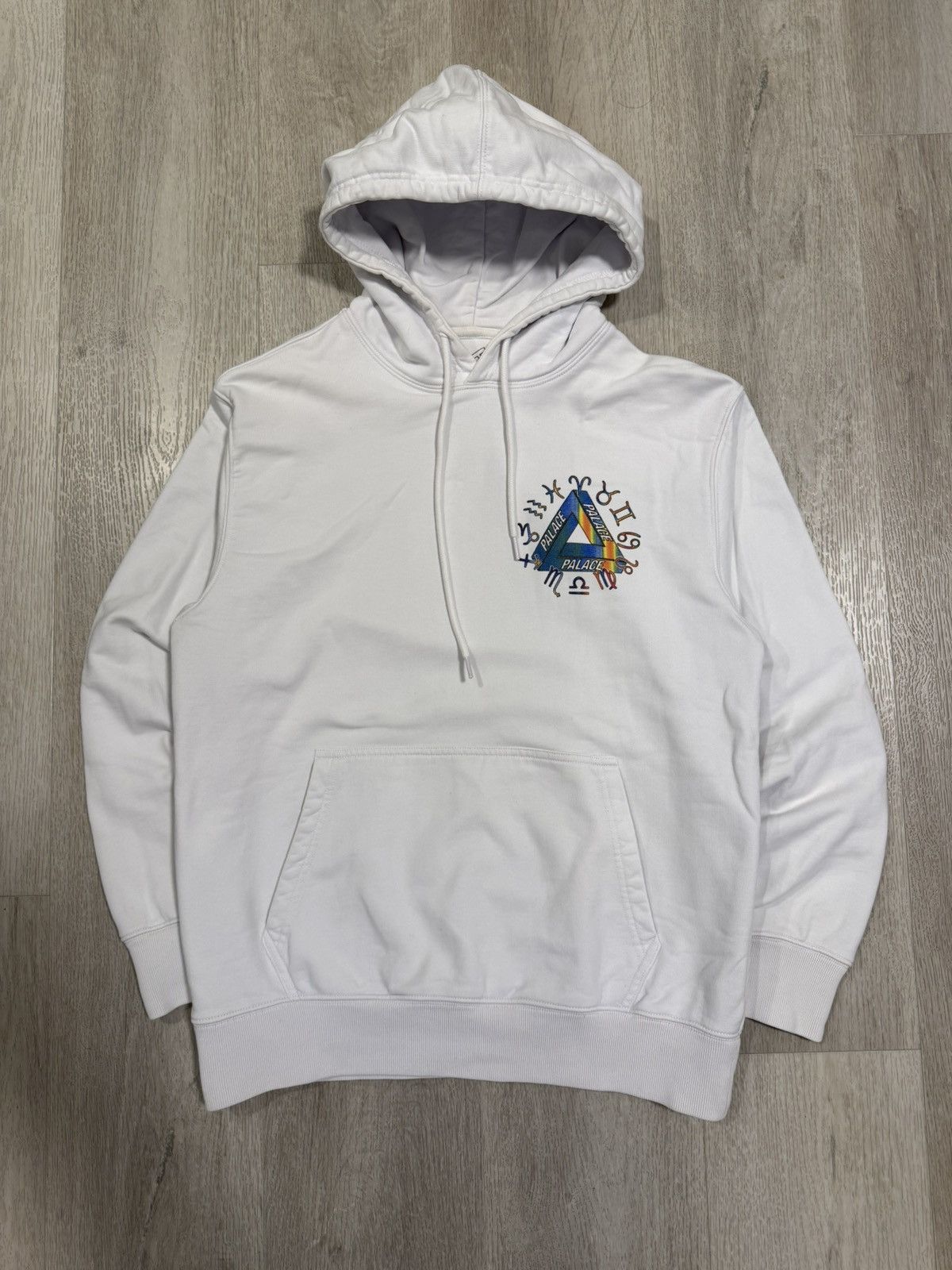 Palace Palace Zodiac Tri-Ferg Hoodie White - CRISP PRINT Size US S / EU 44-46 / 1 - 1 Thumbnail