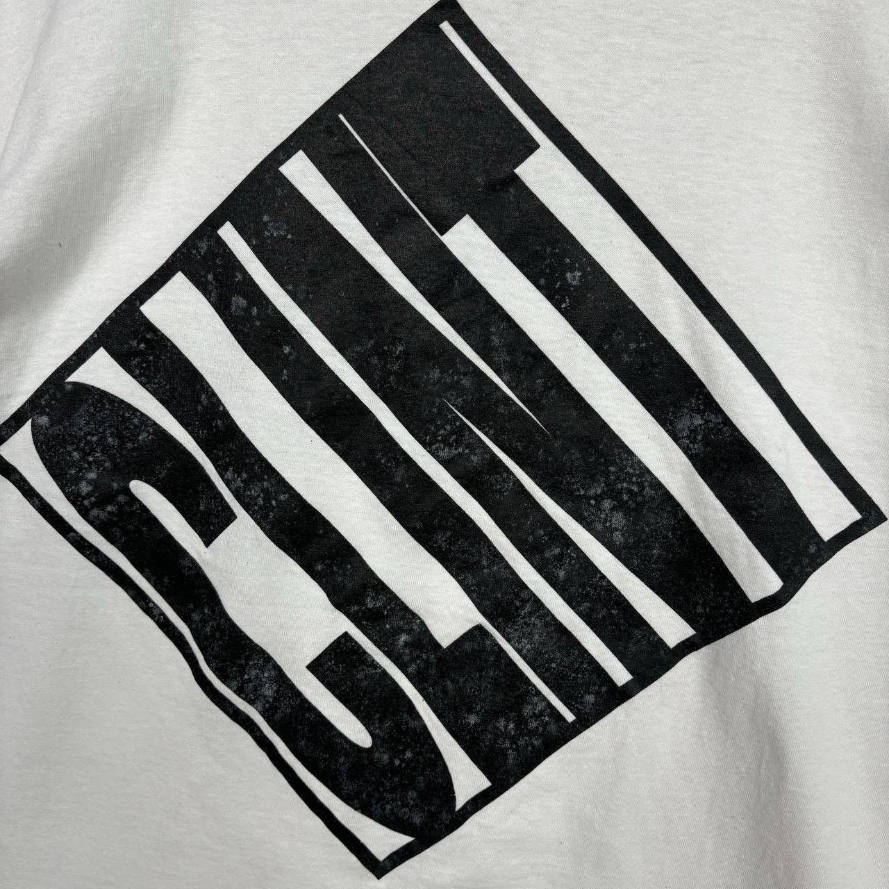 Vintage Vtg 90s Oneita “CLINT” Box Logo XL Single Stitch Streetwear Size US XL / EU 56 / 4 - 4 Thumbnail