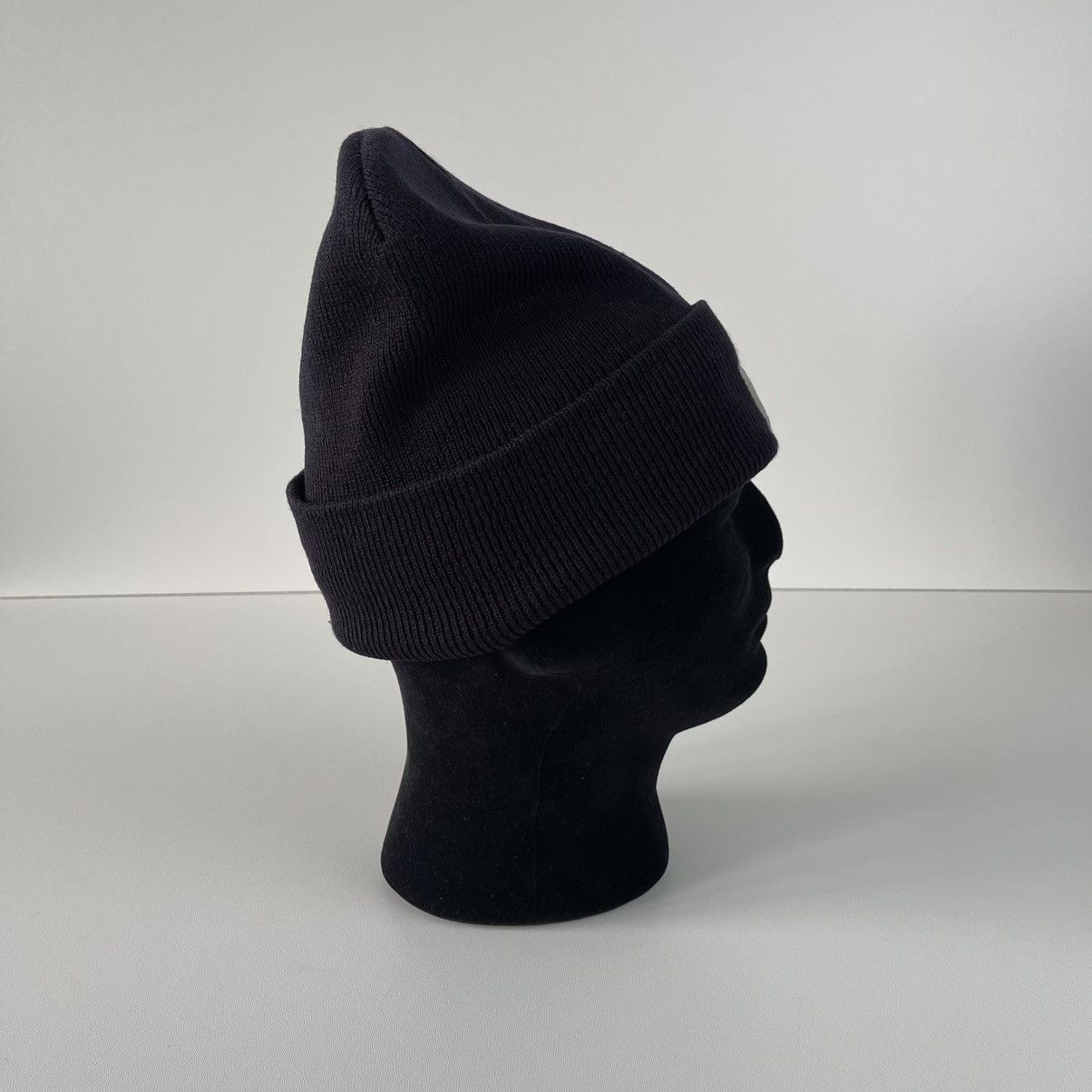 Carhartt Wip Carhartt WIP Acrylic Watch Logo Beanie Hat Black Y2K Size ONE SIZE - 4 Thumbnail
