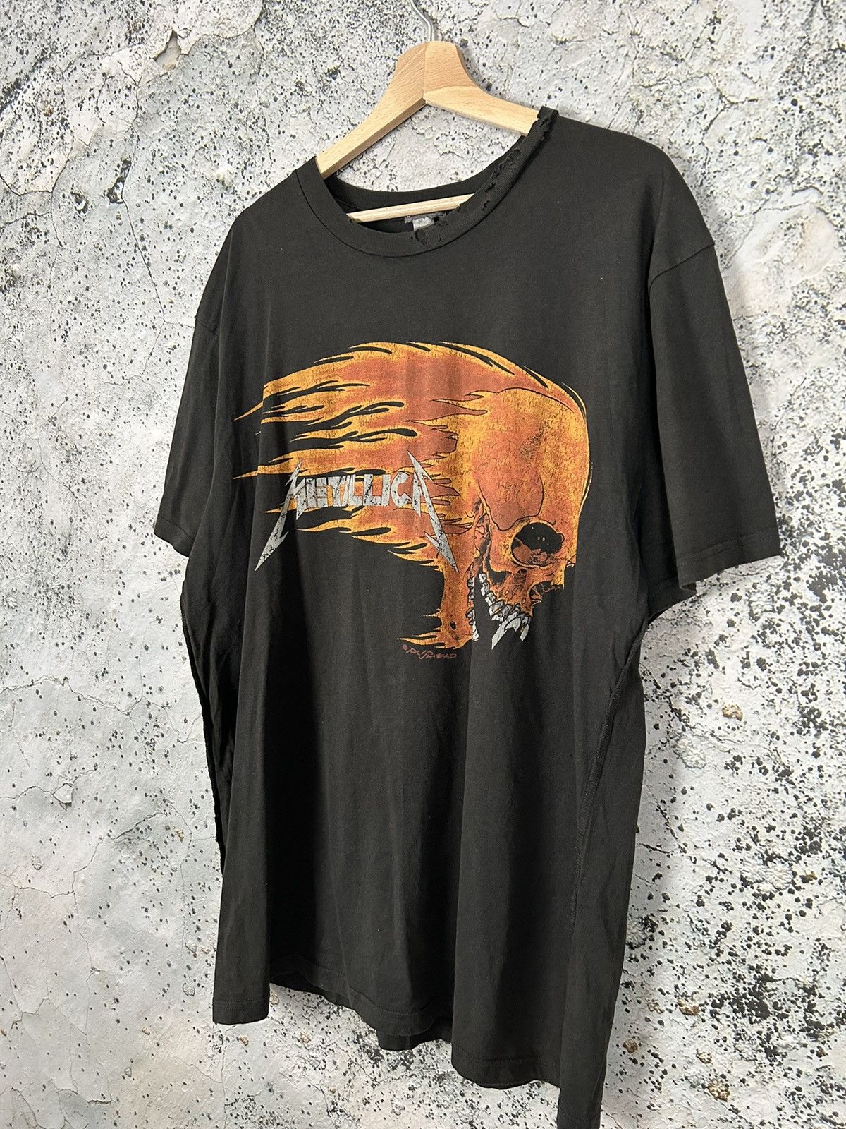 H&M × Metallica H&M Metallica Distressed Rock Band Tee Metal Size US M / EU 48-50 / 2 - 3 Thumbnail