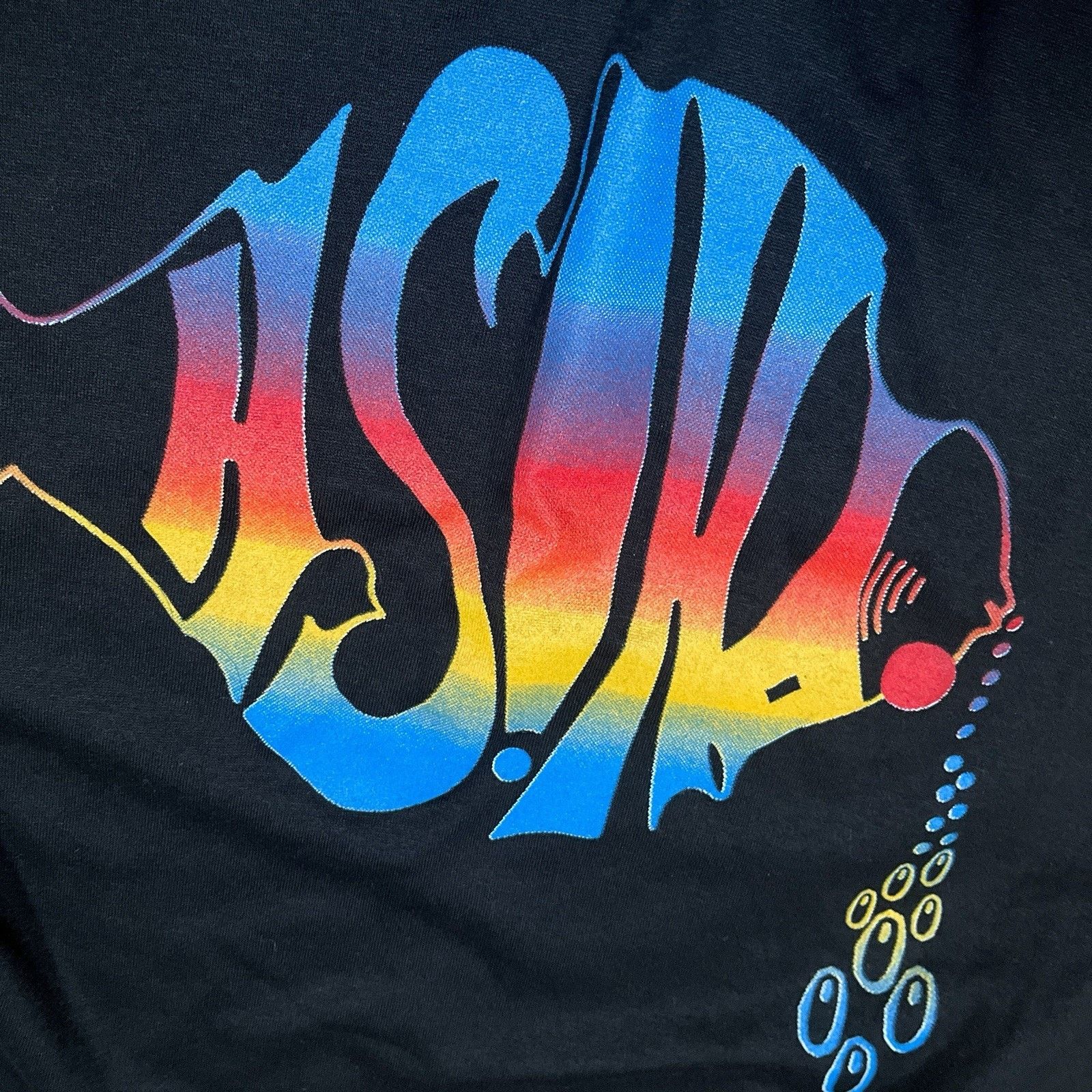 Jerzees VTG Phish Rainbow Logo Black Single Stitch USA Made Jerzees Size US S / EU 44-46 / 1 - 3 Thumbnail