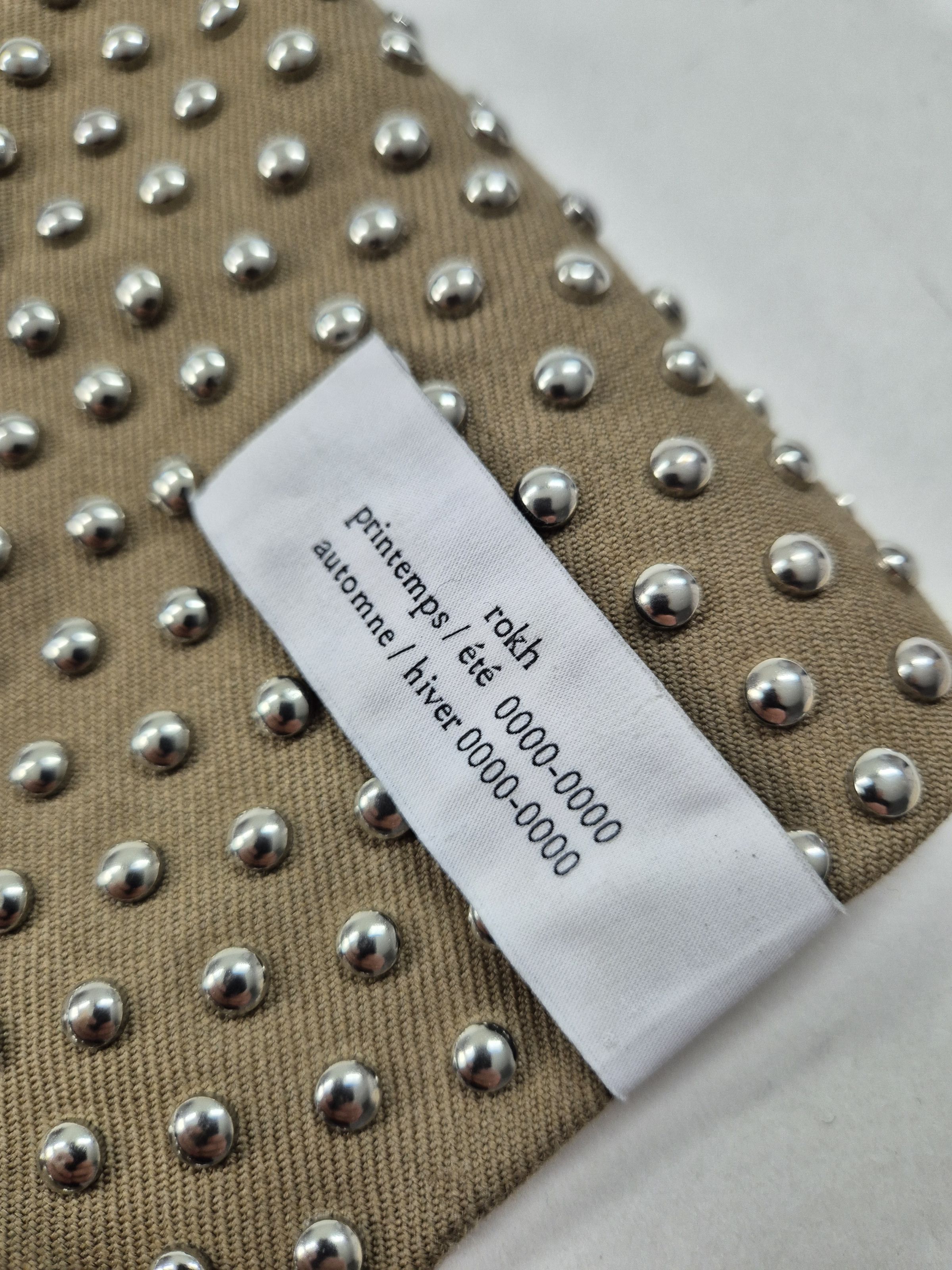 H&M × rokh Rokh + H&M studded blazer jacket without belt Size XXL / US 16-18 / IT 52-54 - 6 Thumbnail