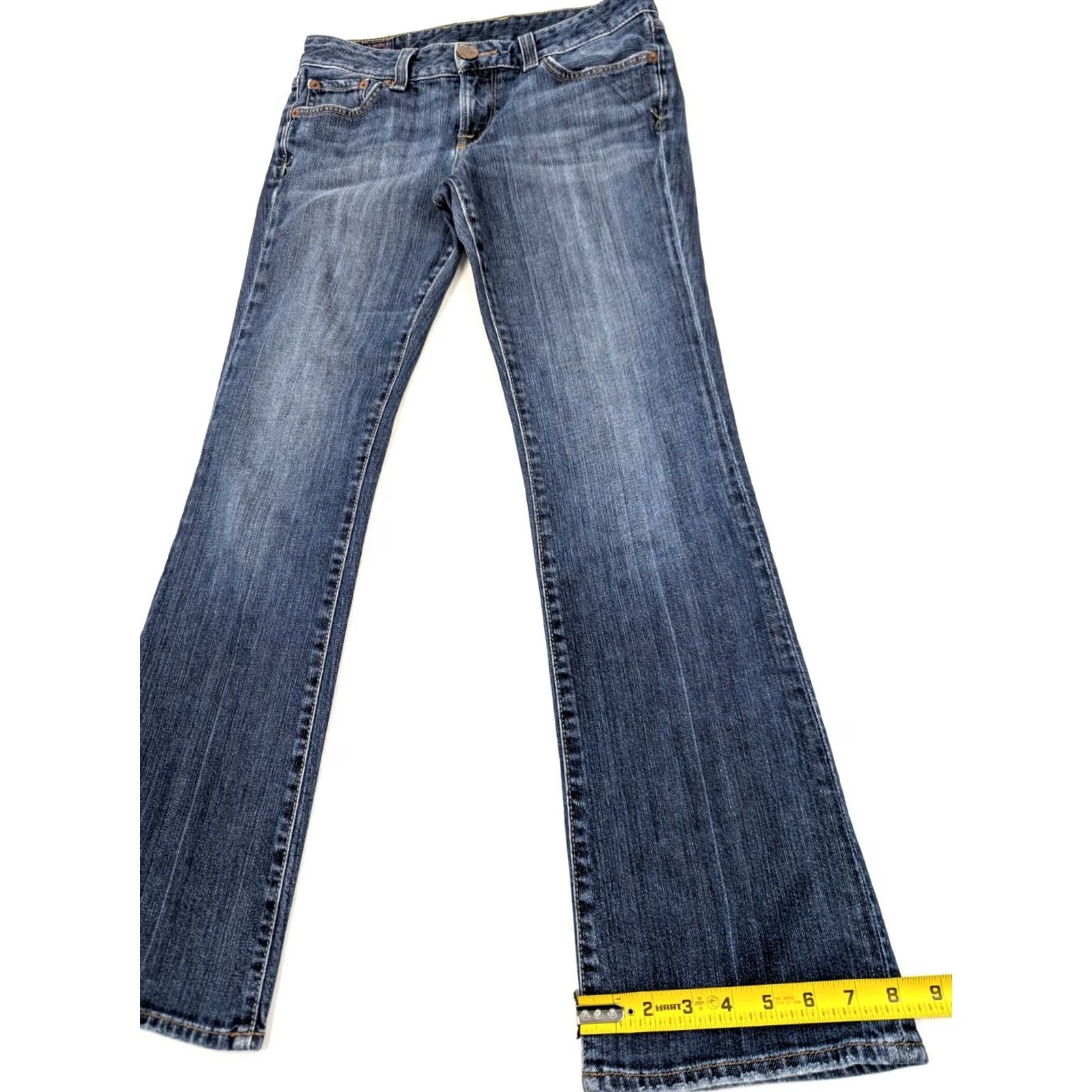 Lucky Brand Lucky Brand Gene Montesano Dungarees Jeans Women 6/28 Lola Bootcut Blue Size 28" / US 6 / IT 42 - 2 Thumbnail