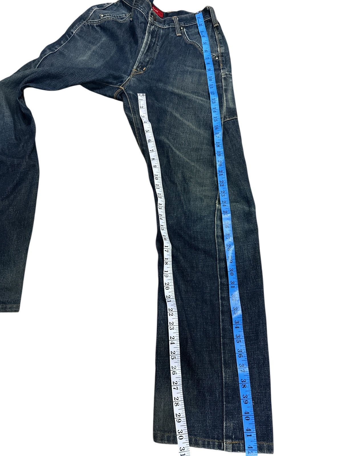 Kapital Vintage Edwin E Function Single Pocket Twist Legs . Size US 30 / EU 46 - 4 Thumbnail