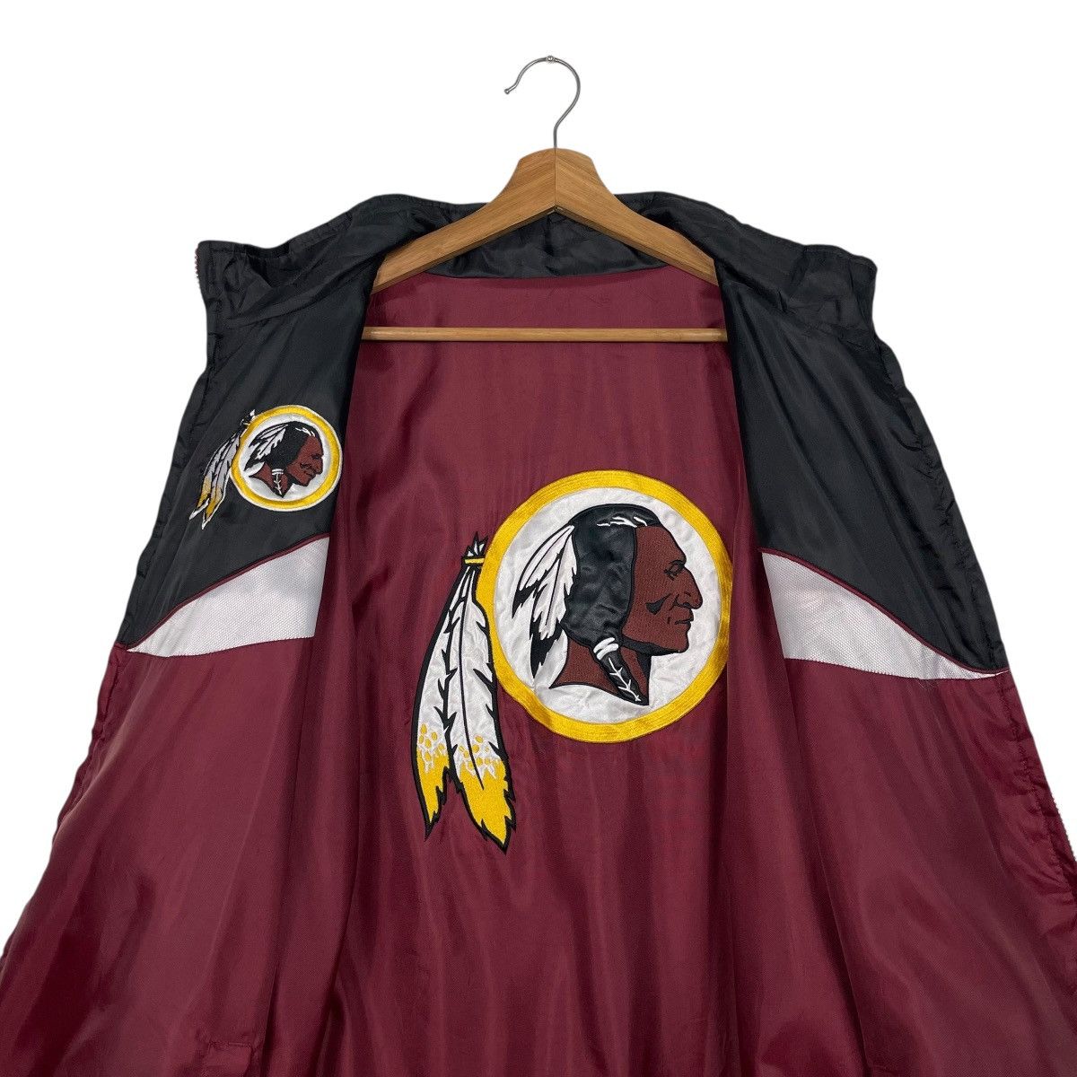 NFL Vintage NFL Washington Redskins Reversible Jacket Size US XXL / EU 58 / 5 - 16 Thumbnail