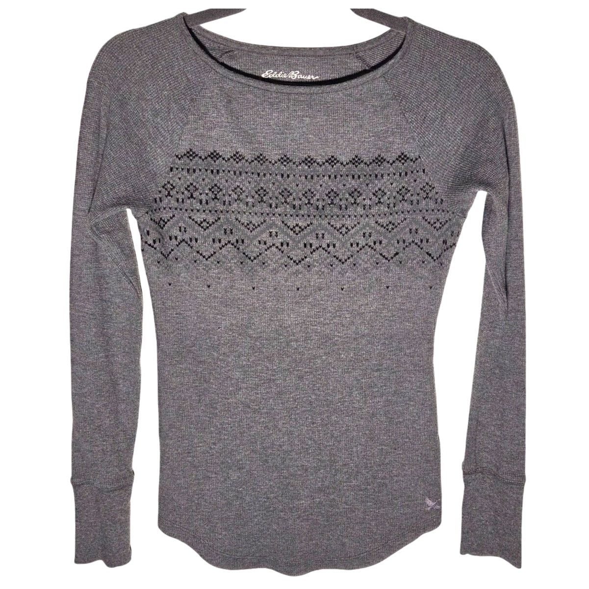 Eddie Bauer Eddie Bauer Women's XS Grey Outdoor Performance Top Size XS / US 0-2 / IT 36-38 - 1 Thumbnail