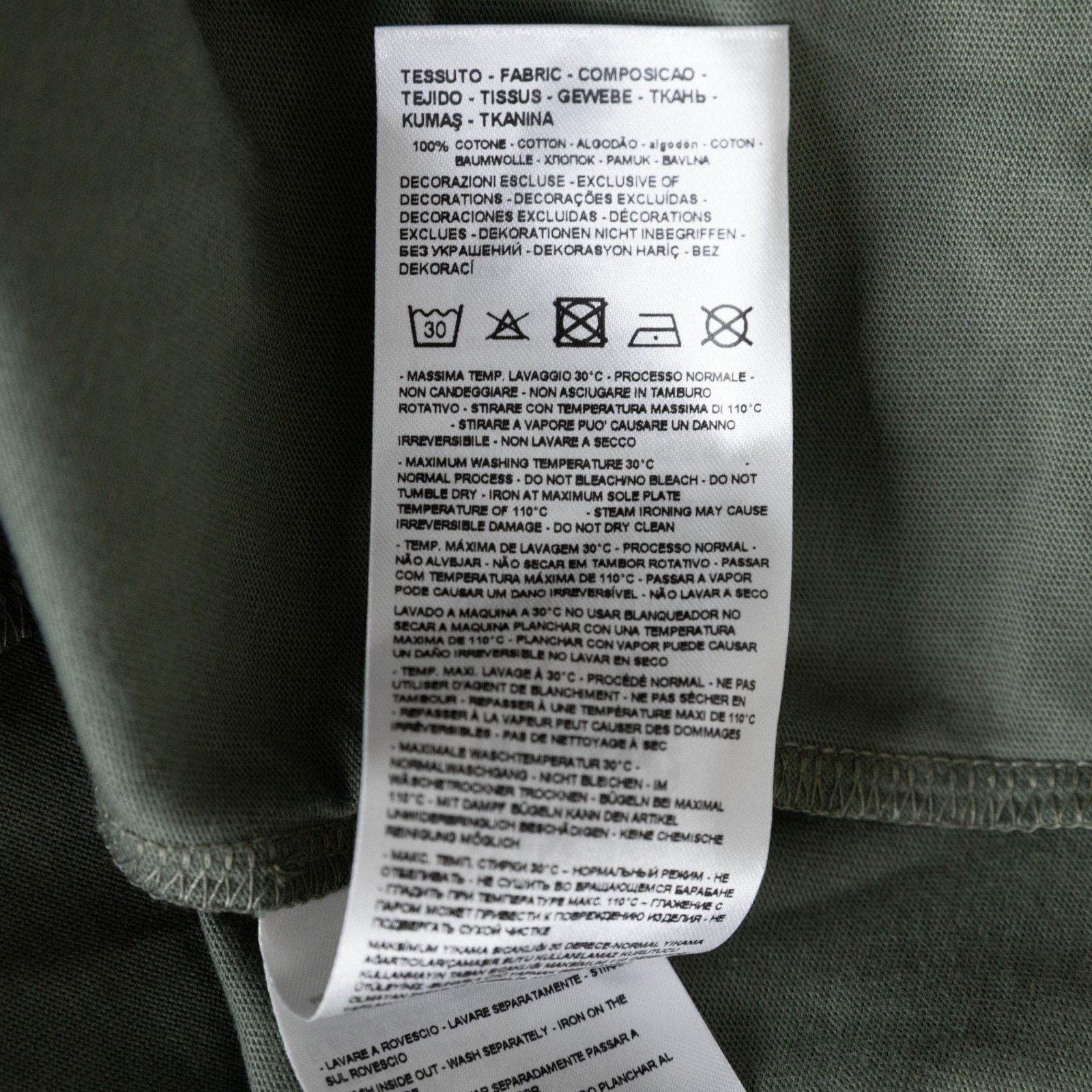 Armani Exchange Armani Exchange Short Sleeve T-shirt Green Size L Size US L / EU 52-54 / 3 - 9 Thumbnail
