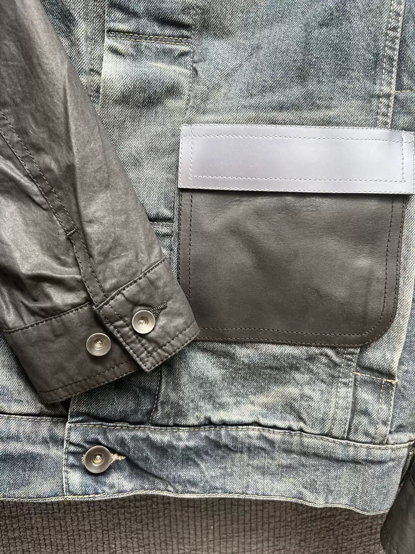 Rick Owens Rick Owens denim jacket-2505 Size US S / EU 44-46 / 1 - 3 Thumbnail