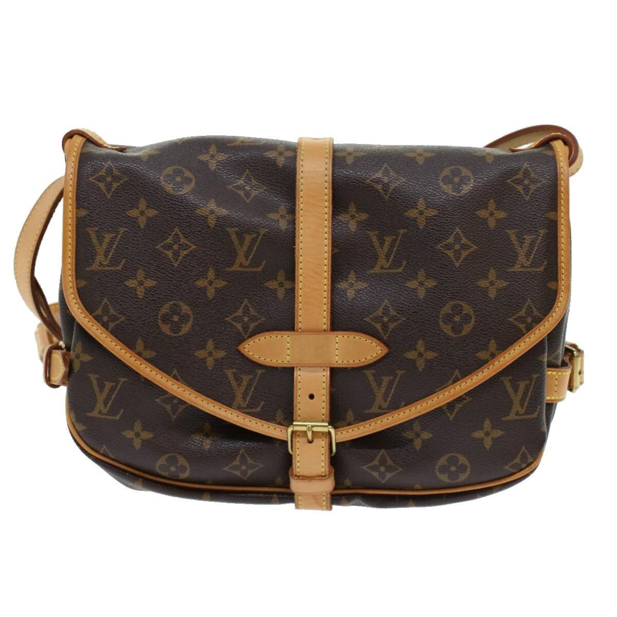 Louis Vuitton Louis Vuitton Saumur Handbag Monogram Canvas Size ONE SIZE - 1 Thumbnail
