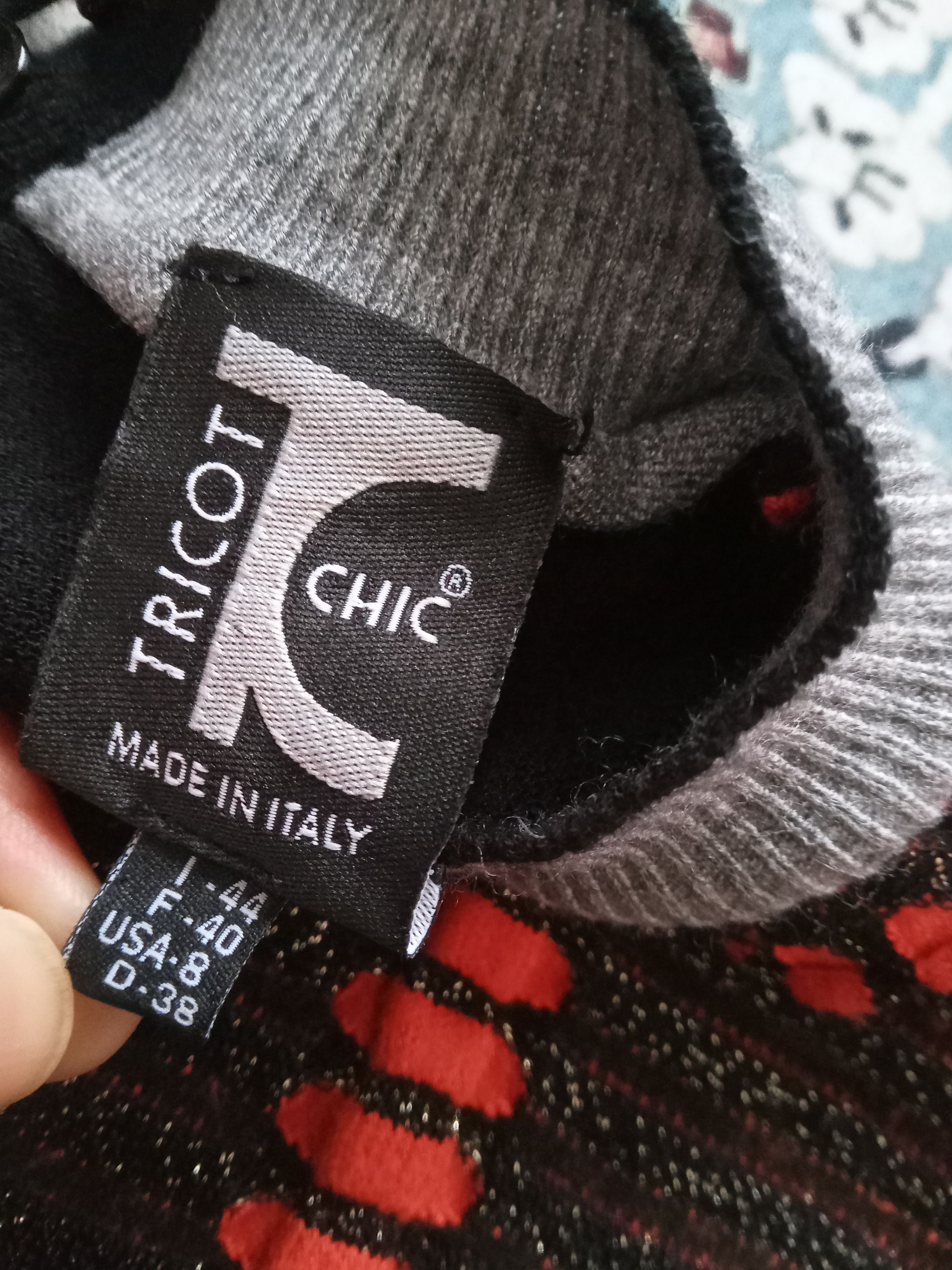 Designer Tricot Chic Shirt Size M / US 6-8 / IT 42-44 - 3 Thumbnail