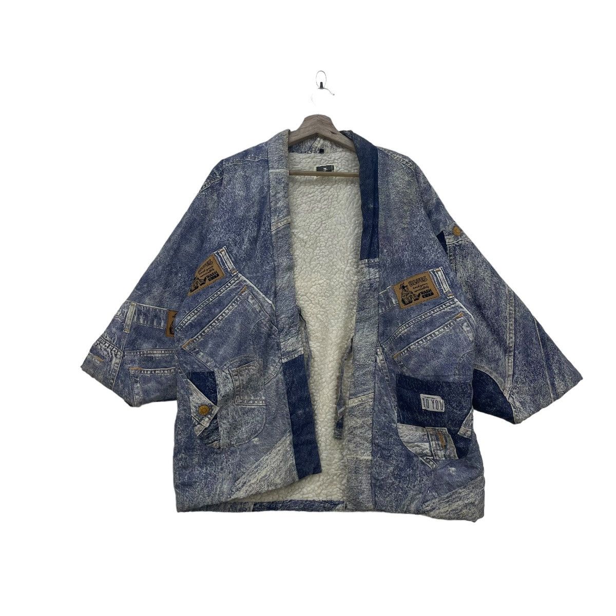 Vintage Vintage Kimono James Dean Over Print Kimono Jacket Size US M / EU 48-50 / 2 - 2 Thumbnail