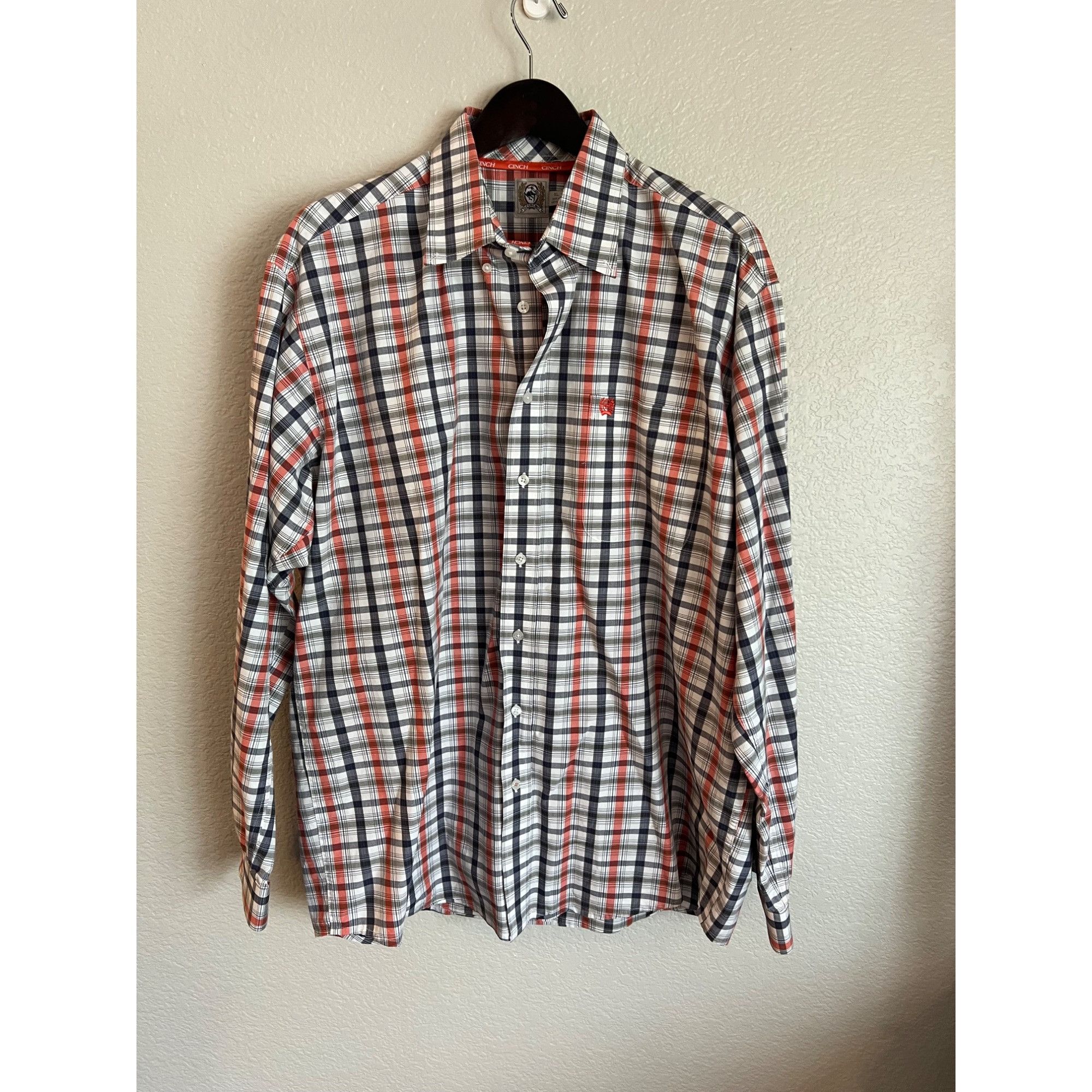 CINCH Cinch Striped Long Sleeve Button Up Shirt - Size XL Size US XL / EU 56 / 4 - 1 Thumbnail