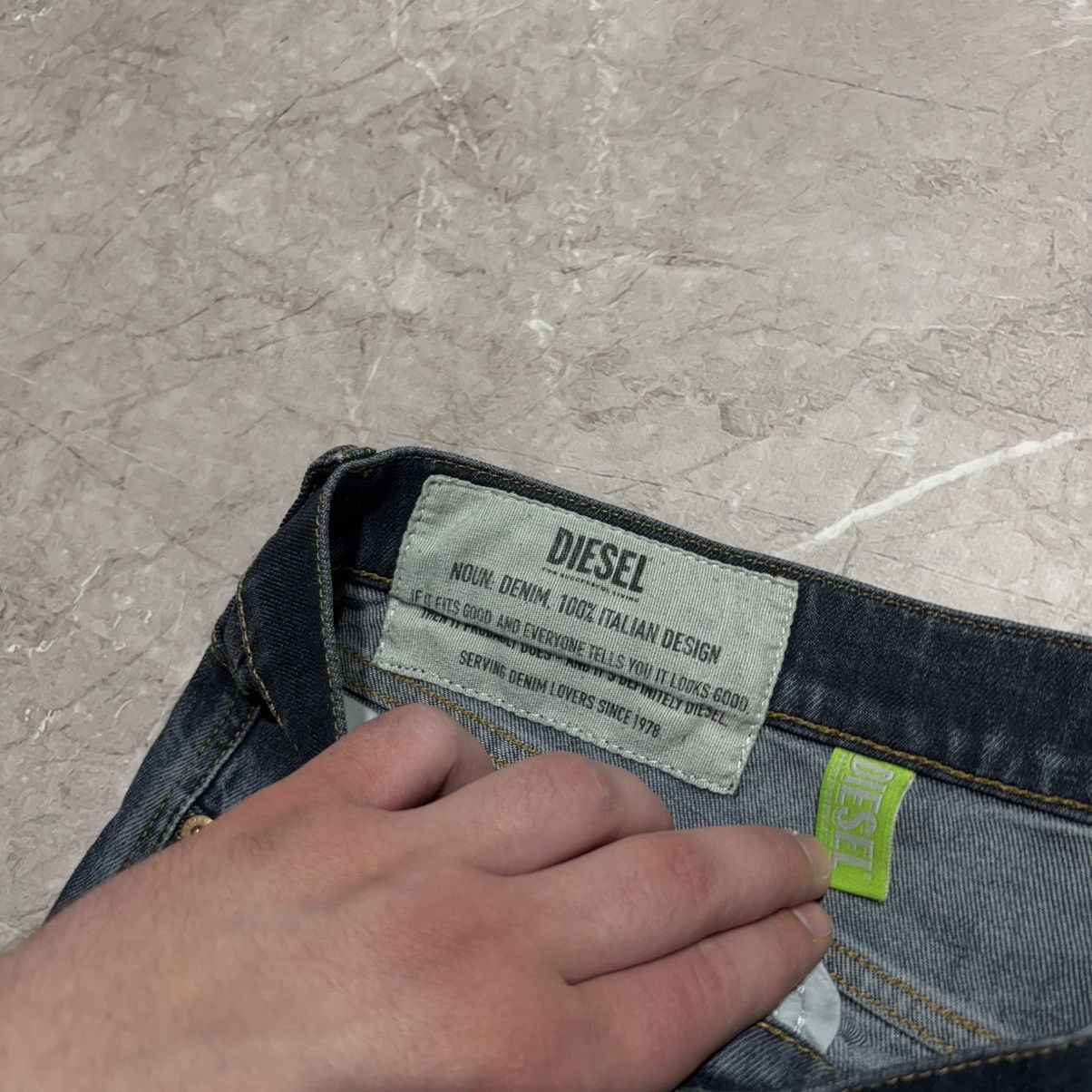 Diesel Vintage Rare Denim Diesel Jeans Size US 38 / EU 54 - 8 Thumbnail