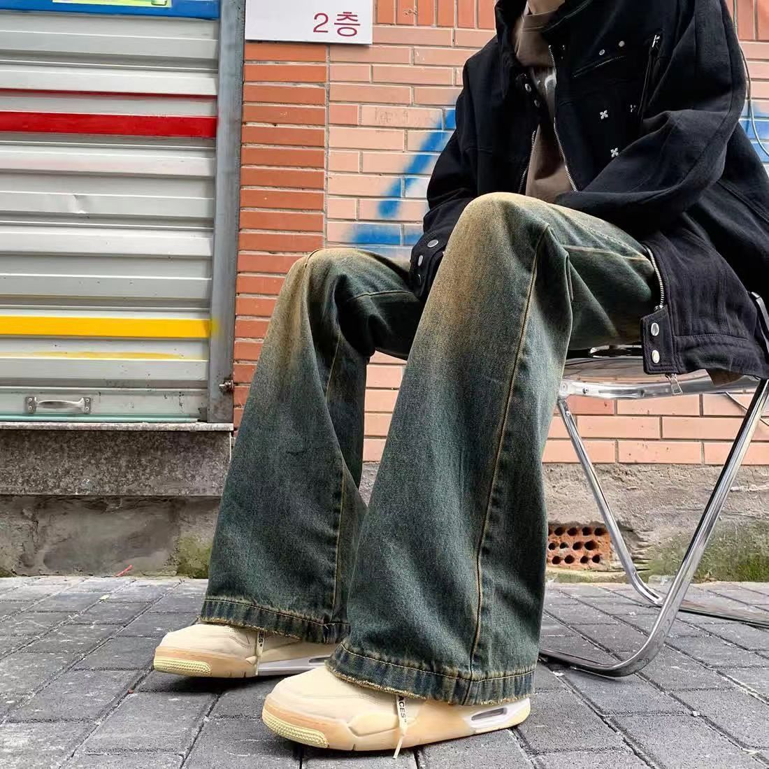 Japanese Brand × Vintage High Street Vintage Loose Jeans Blue Size US 32 / EU 48 - 3 Thumbnail