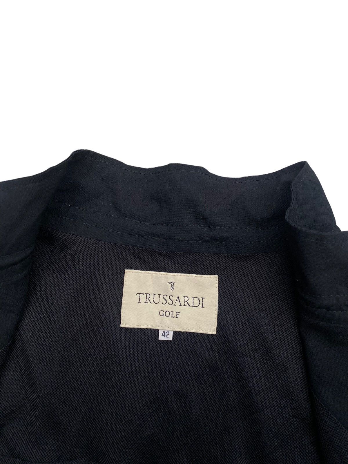 Trussardi × Vintage Vintage Trussardi Removeable Sleeve Light Jacket. #C1 Size US S / EU 44-46 / 1 - 5 Thumbnail
