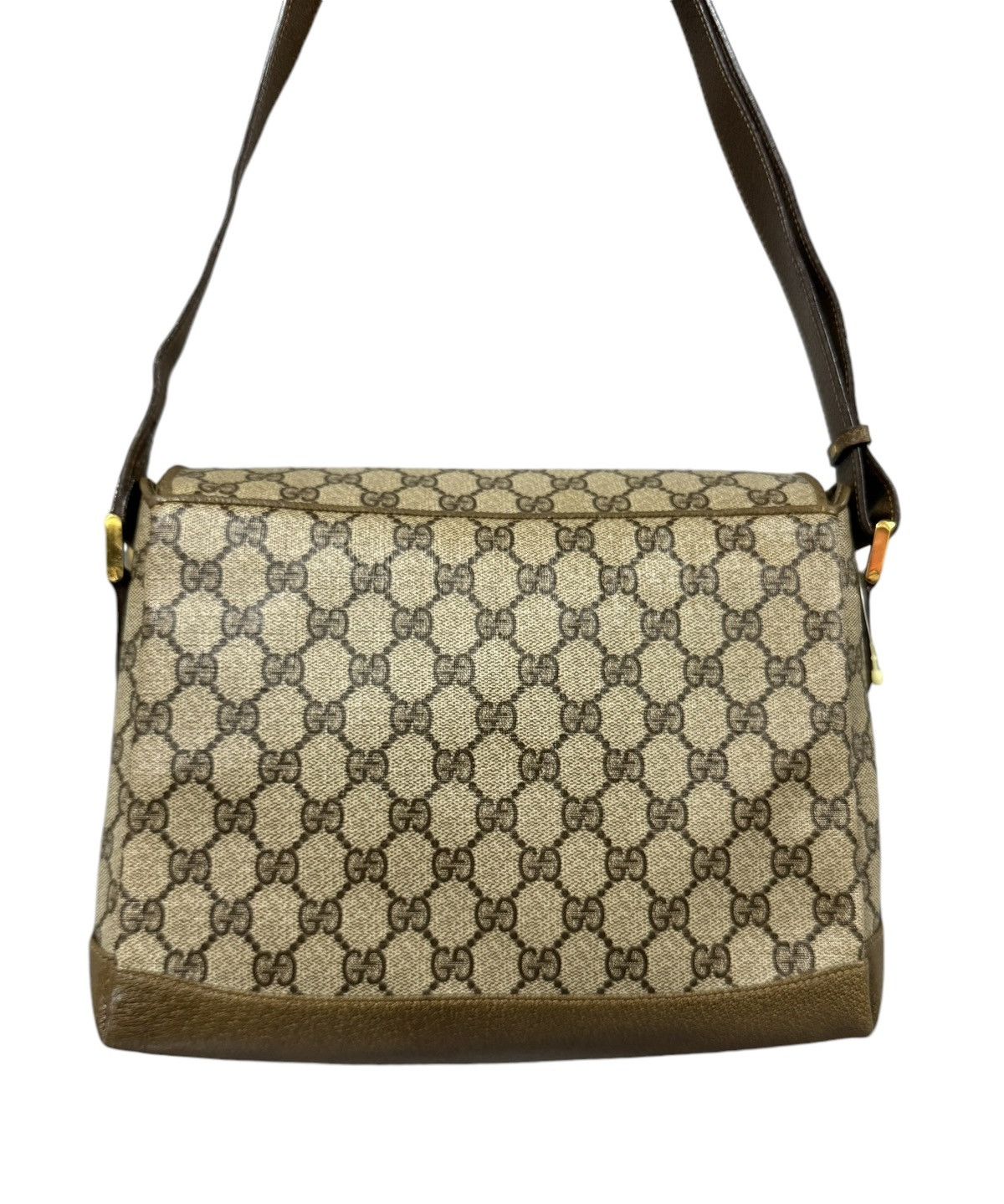 Gucci Vtg🔥Gucci Monogram GG Supreme Sling Bag Made In Italy Size ONE SIZE - 3 Thumbnail