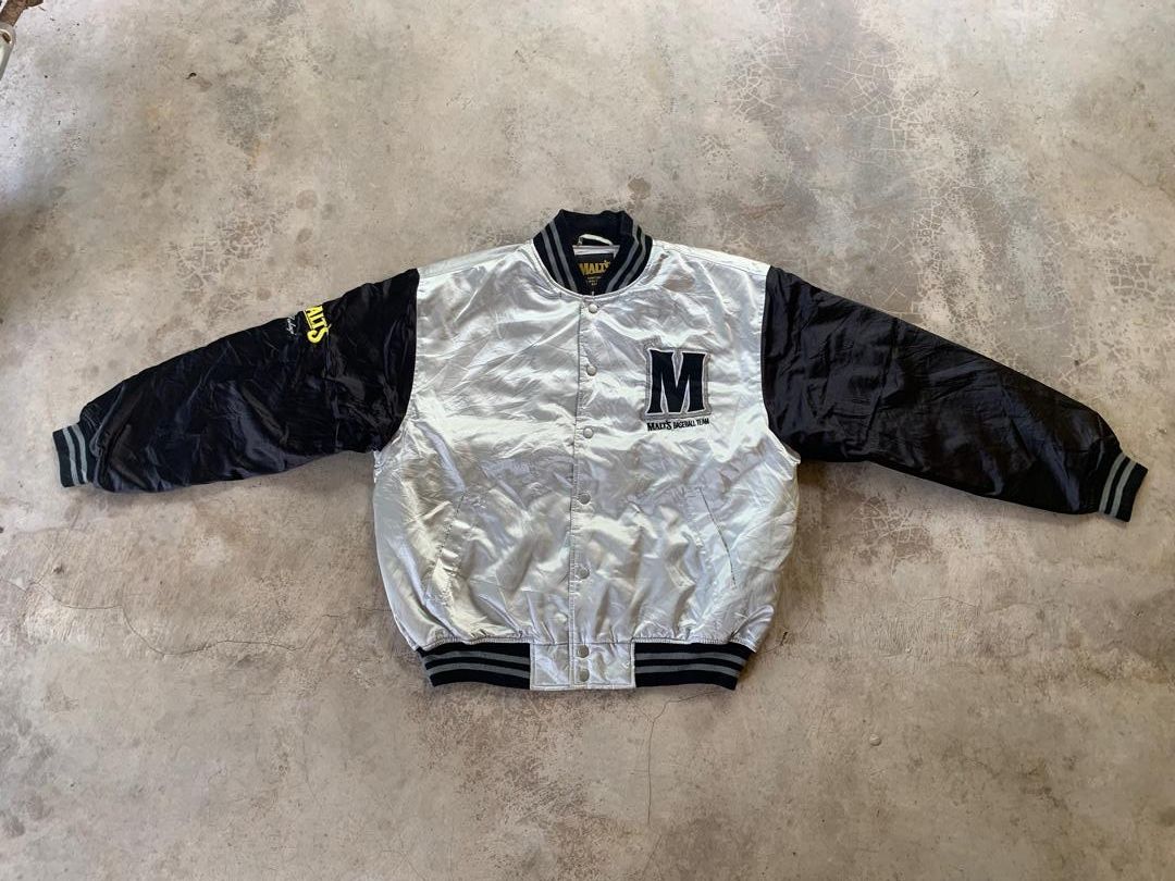 Japanese Brand MALT'S Baseball Team Varsity Jacket Size US L / EU 52-54 / 3 - 3 Thumbnail