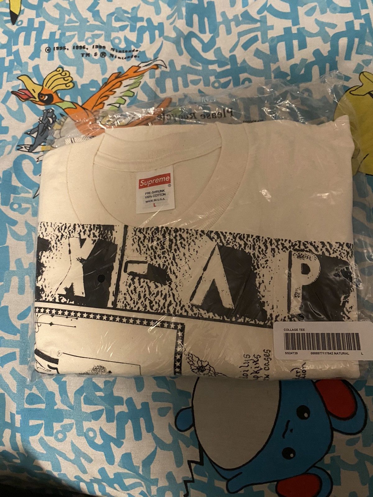 Supreme Collage Tee Natural Large