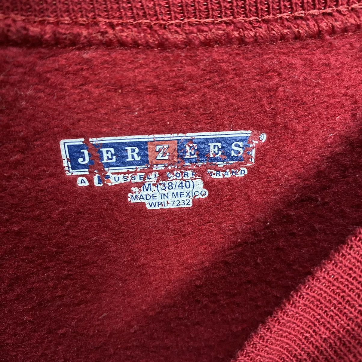 Jerzees × Vintage Jersers Vintage Plain Red Sweatshirt Size US M / EU 48-50 / 2 - 6 Thumbnail