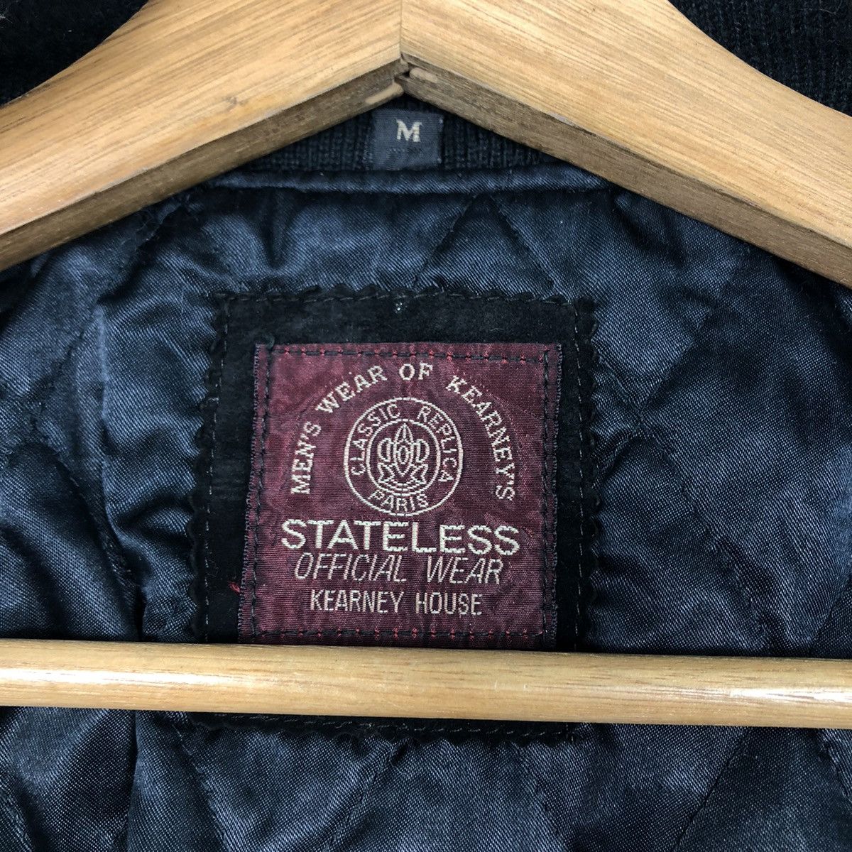Japanese Brand 📌Vtg Suede Leather Bomber Jacket Kearney House Issey Miyake Size US M / EU 48-50 / 2 - 20 Thumbnail