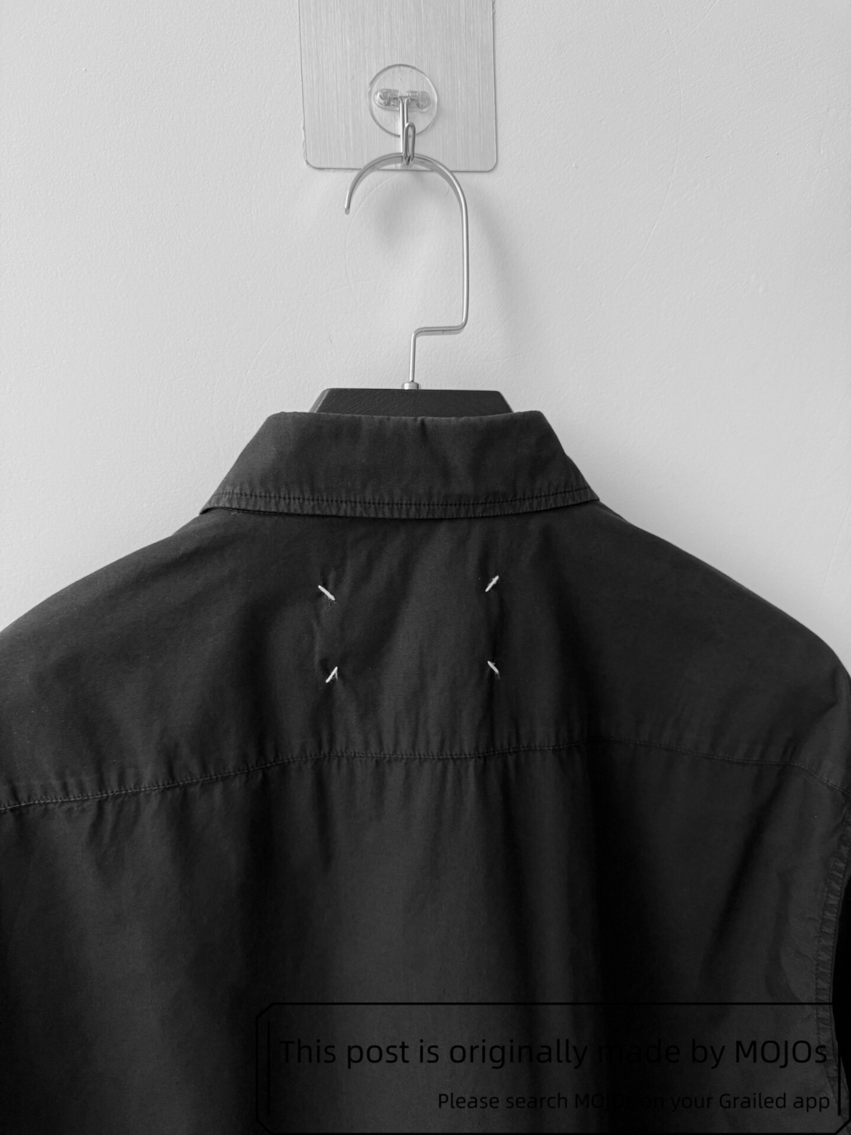Maison Margiela Sz 40 Maison Margiela 21SS White Suture Shirt mojos713 Size US L / EU 52-54 / 3 - 5 Thumbnail