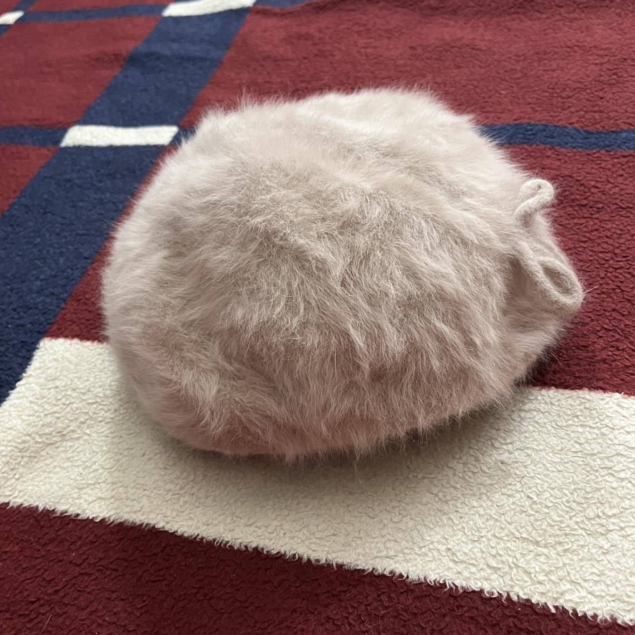 Kangol Kangol Vtg Furgora Jacqueline Design Hat Beret UK Angora Fur Size ONE SIZE - 2 Thumbnail
