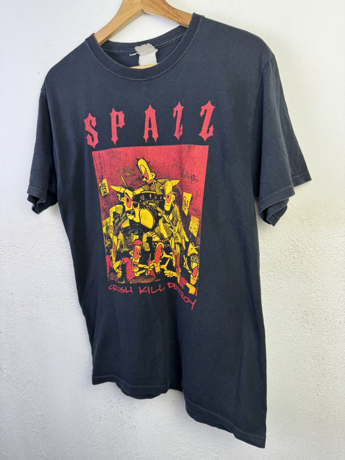 Band Tees Vintage Spazz Crush Kill Destroy Band Tee Size US M / EU 48-50 / 2 - 3 Thumbnail