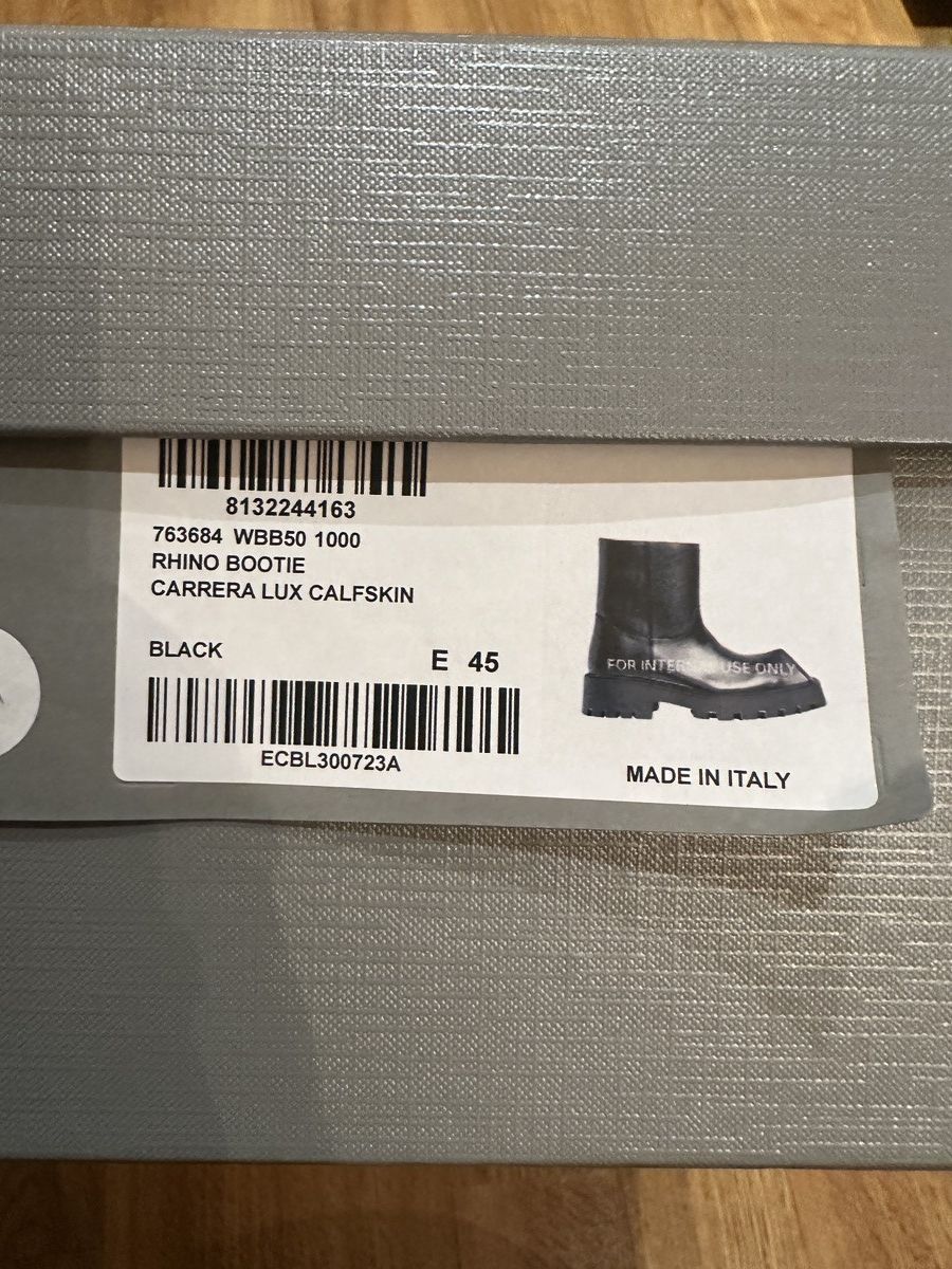Balenciaga Balenciaga Rhino Boots Size US 12 / EU 45 - 10 Thumbnail