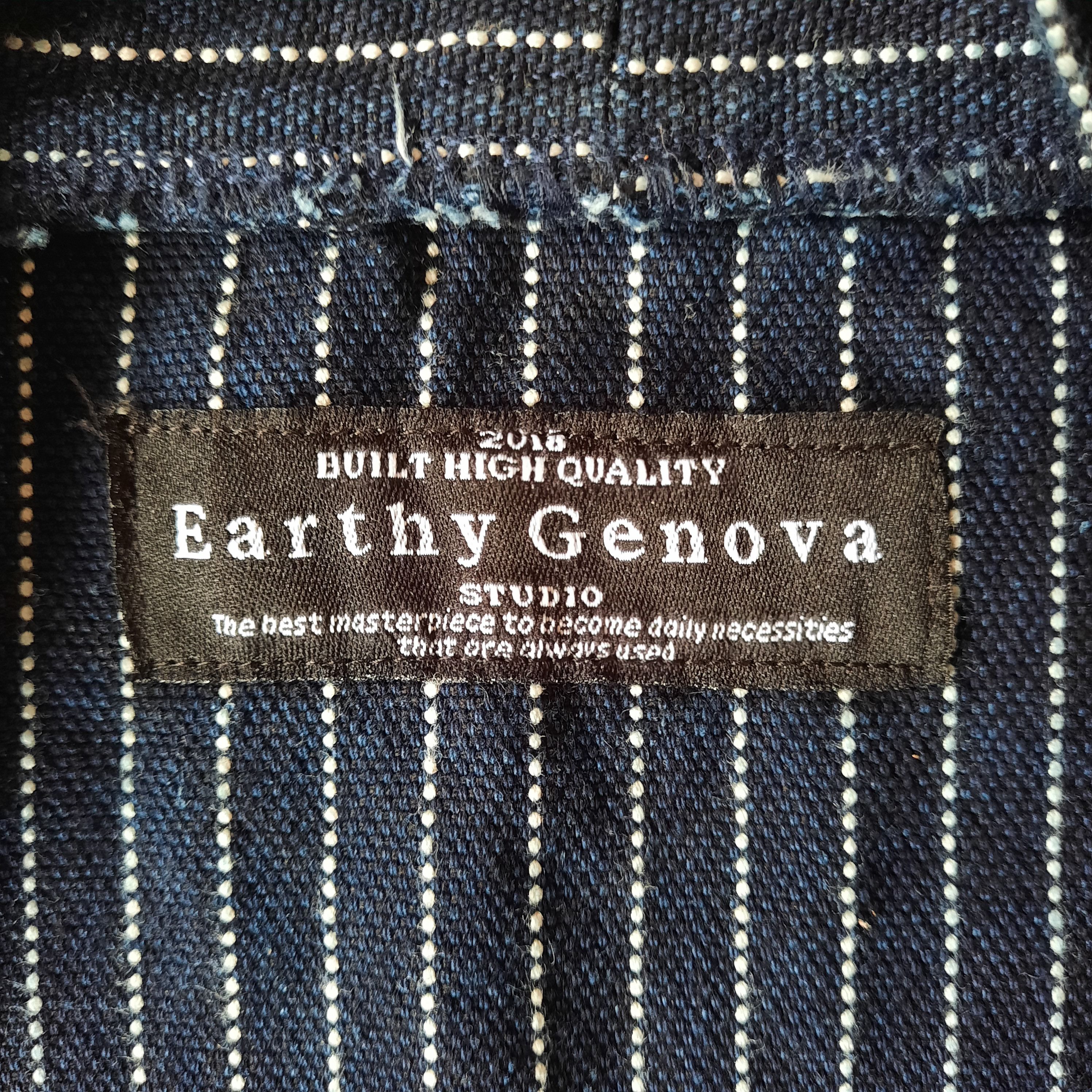 Blue Blue Japan 🌸 Josho 13.5 oz multipocket indigo wabash kimono jacket Size US L / EU 52-54 / 3 - 5 Thumbnail