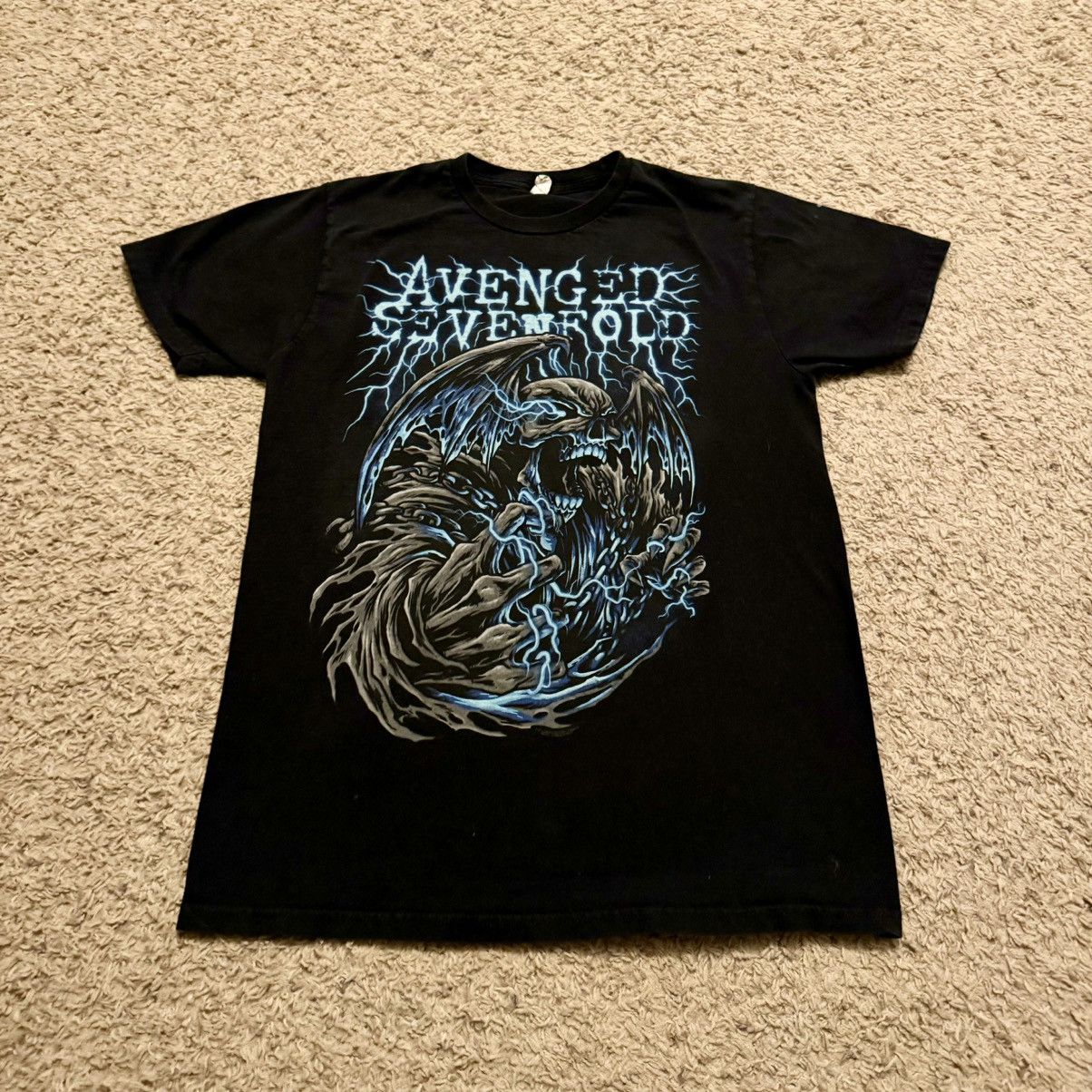Band Tees AVENGED SEVENFOLD TOUR TEE! Size US M / EU 48-50 / 2 - 2 Thumbnail