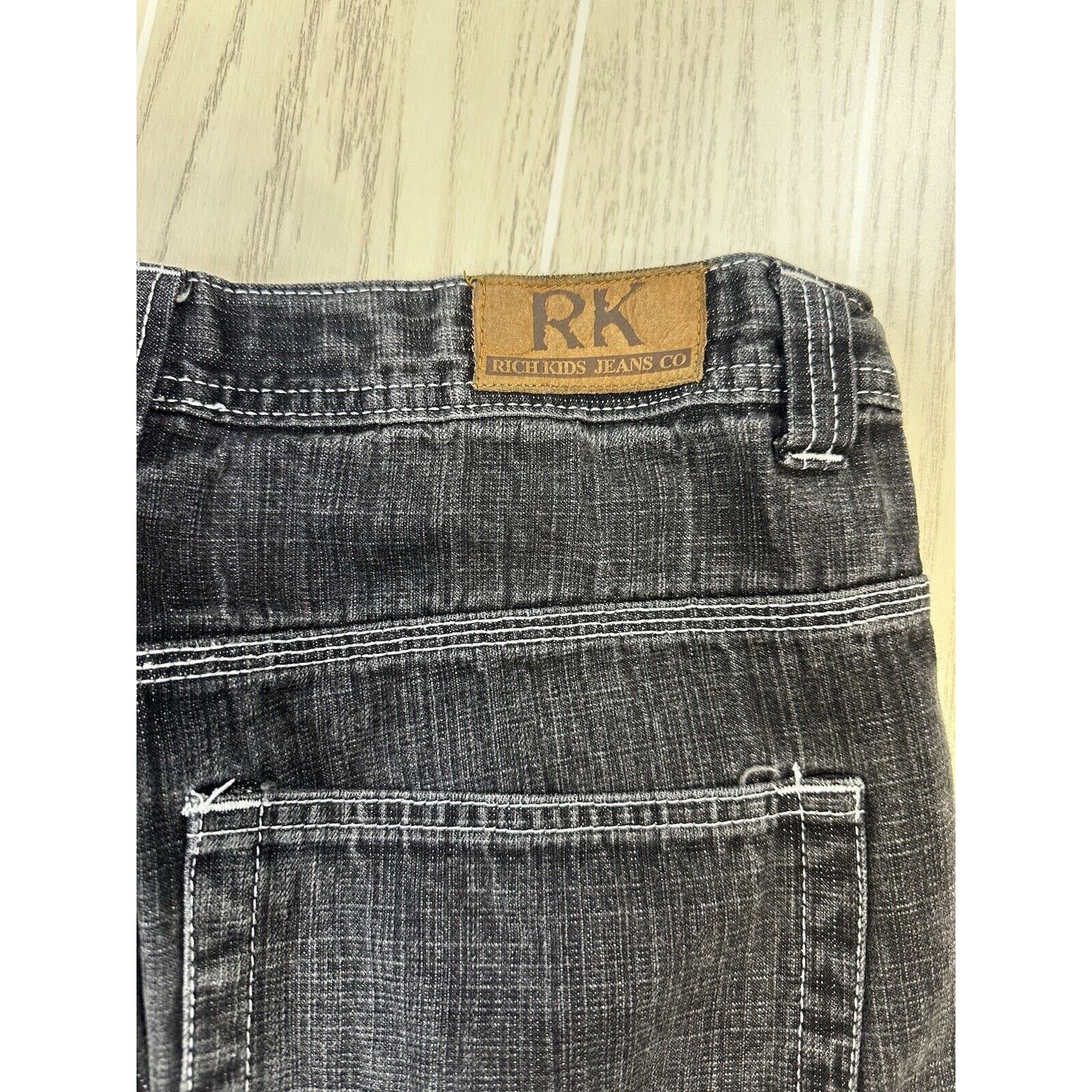 Vintage Vintage y2k Rich Kids Baggy Jeans Size US 34 / EU 50 - 4 Thumbnail