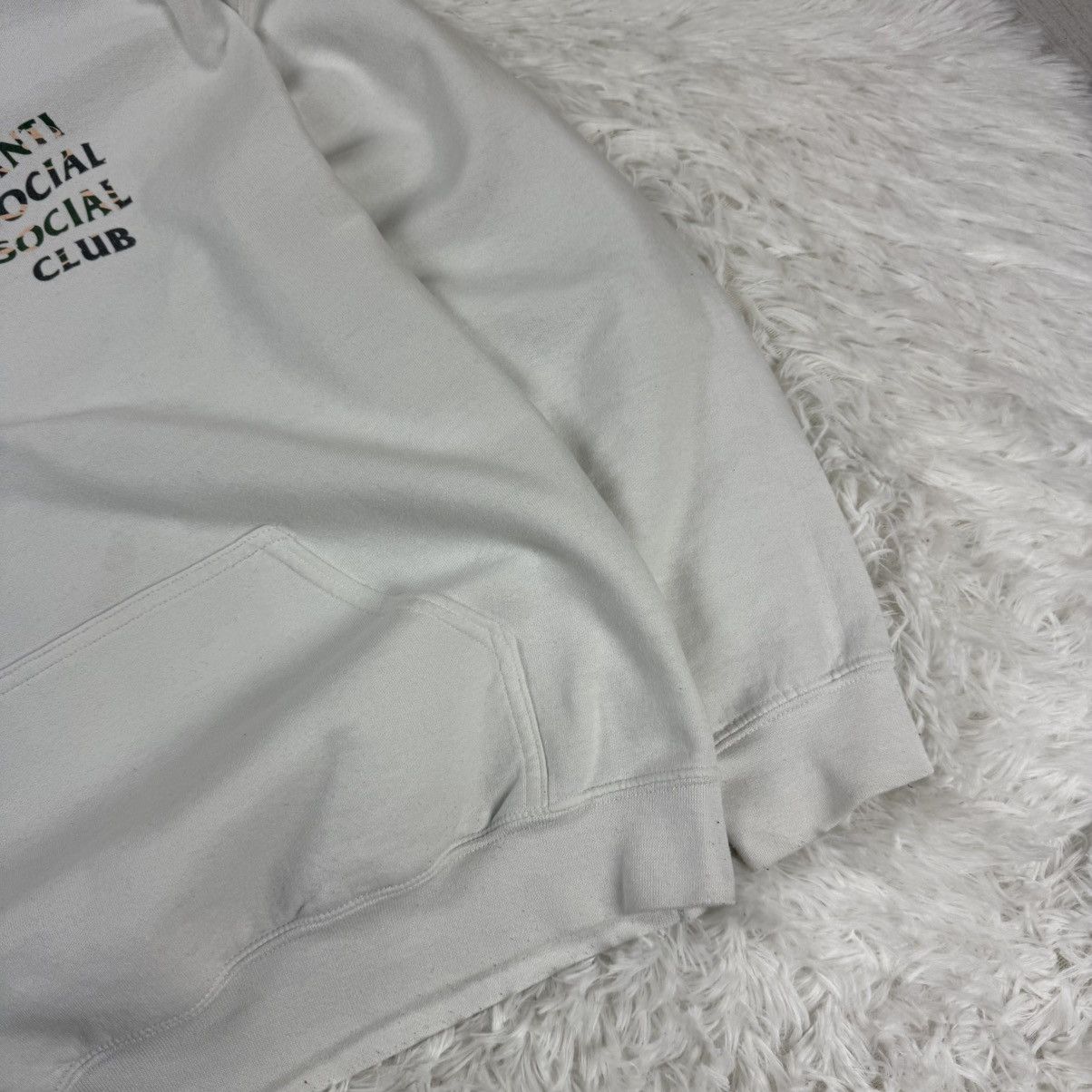 Anti Social Social Club Anti Social Club White Hoodie M ASSC Streetwear Sk8 Y2K Size US M / EU 48-50 / 2 - 9 Thumbnail