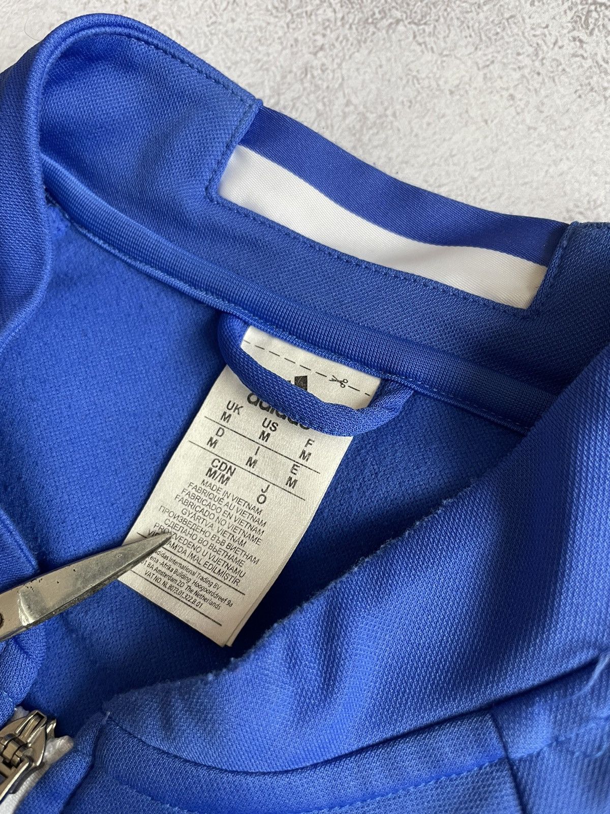 Adidas Adidas Juventus Full Zip Jacket Big Logo Blue M Size US M / EU 48-50 / 2 - 5 Thumbnail