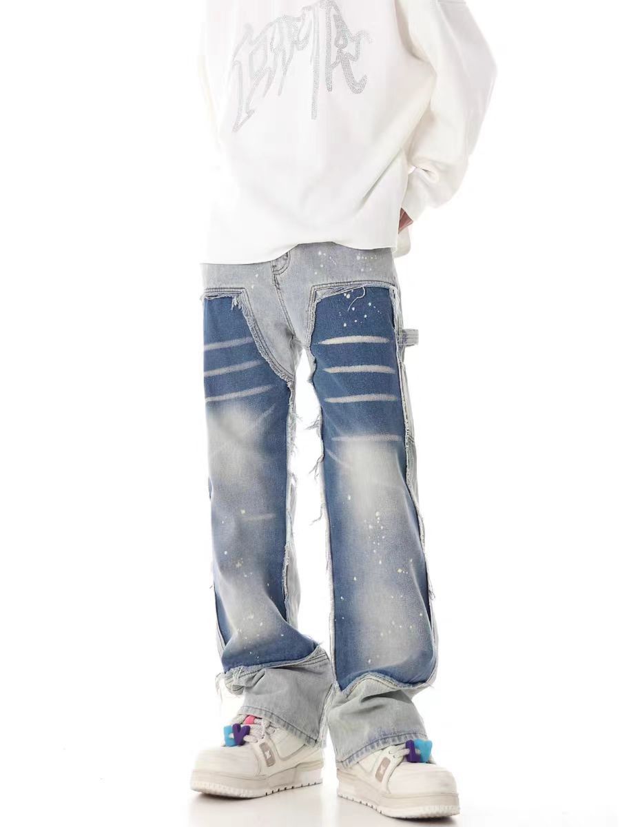Japanese Brand × Vintage Blue High Street Vintage Casual Jeans Size US 32 / EU 48 - 1 Thumbnail