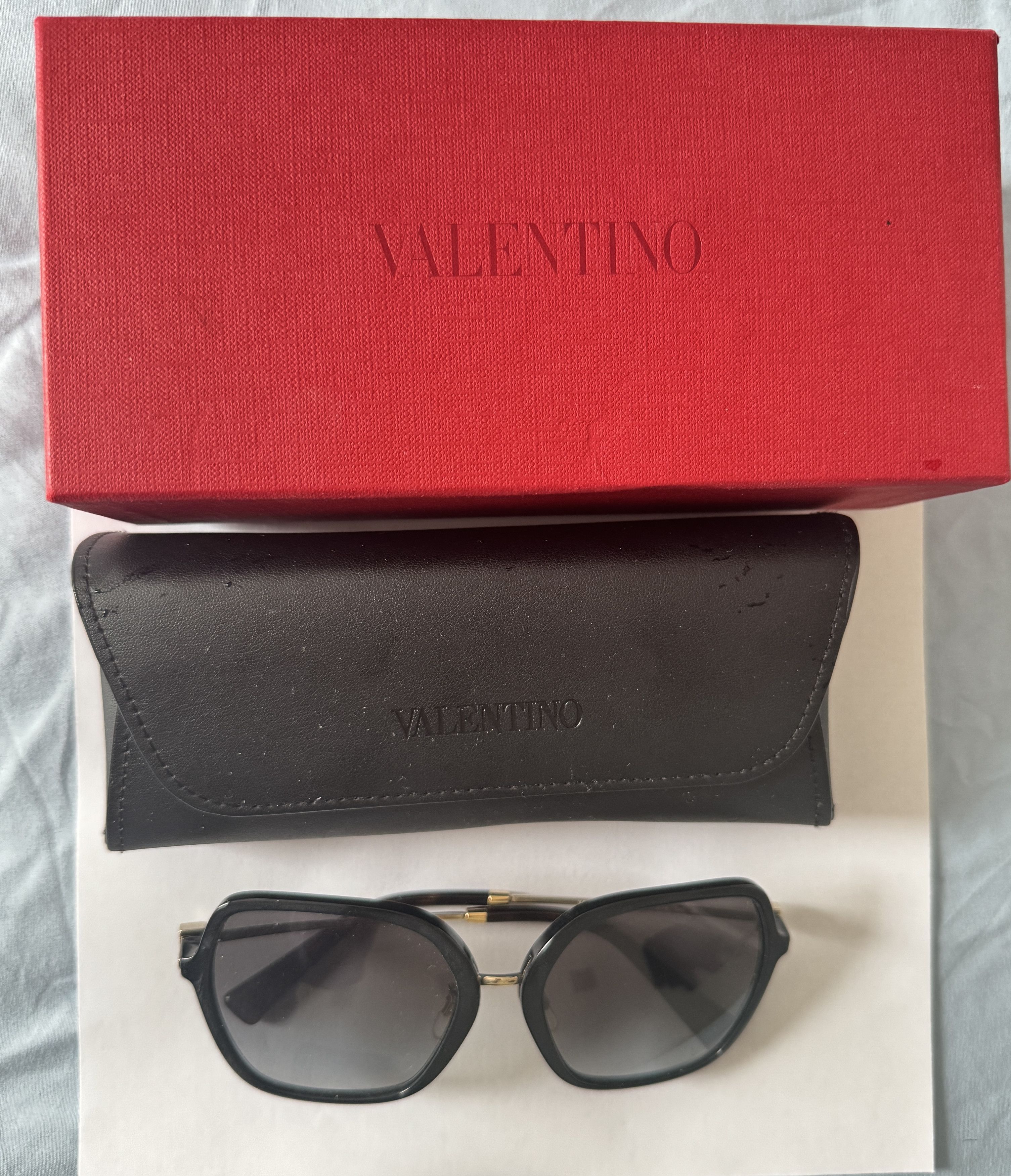 Valentino Valentino ROCKSTUD (5001/8G) Sunglasses Size ONE SIZE - 9 Thumbnail