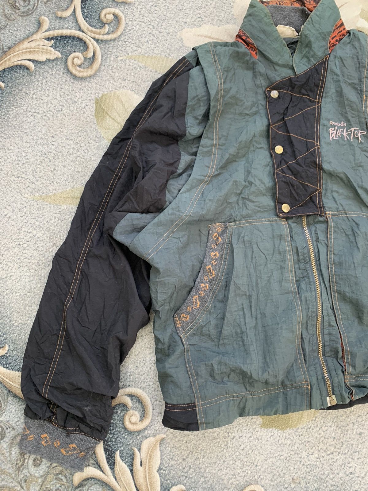 Reebok Vtg Reebok Black Top Jacket Size US M / EU 48-50 / 2 - 3 Thumbnail