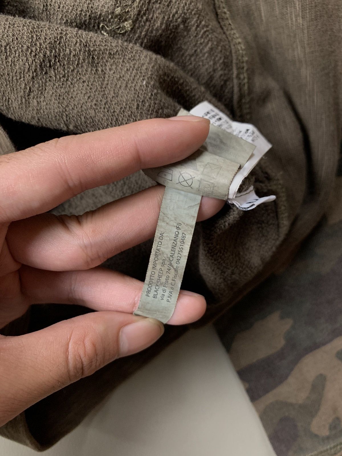 If Six Was Nine × Japanese Brand × Le Grande Bleu (L.G.B.) 40weft Military Distressed Zip Hoodie Size US M / EU 48-50 / 2 - 13 Thumbnail