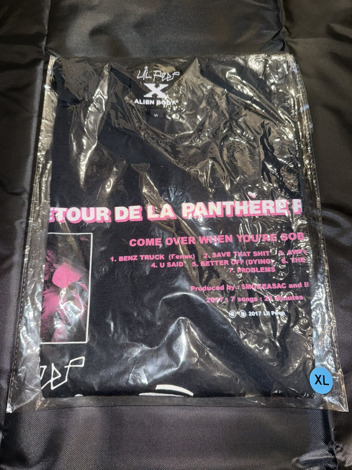 Lil Peep Lil Peep x Alien Body - Come Over When You’re Sober Tee Size US XL / EU 56 / 4 - 1 Thumbnail