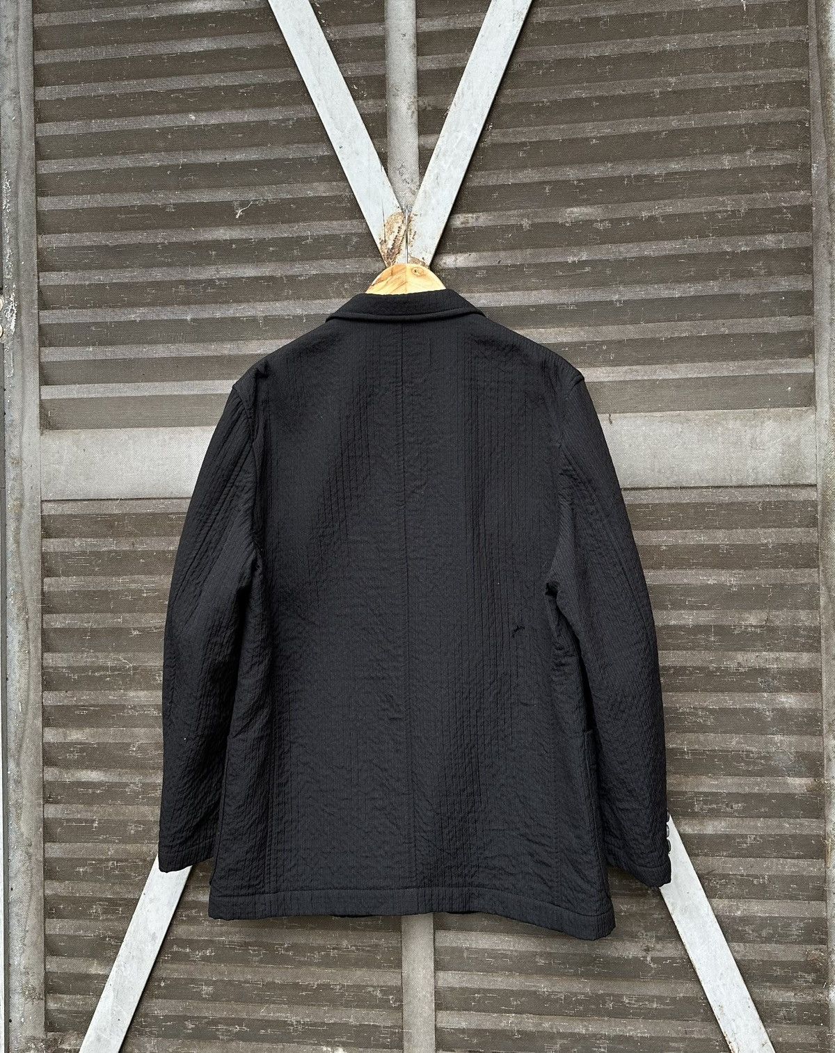 Comme des Garcons AD1997 Comme Des Garcons Homme Wool Chore Jacket Size US M / EU 48-50 / 2 - 10 Thumbnail