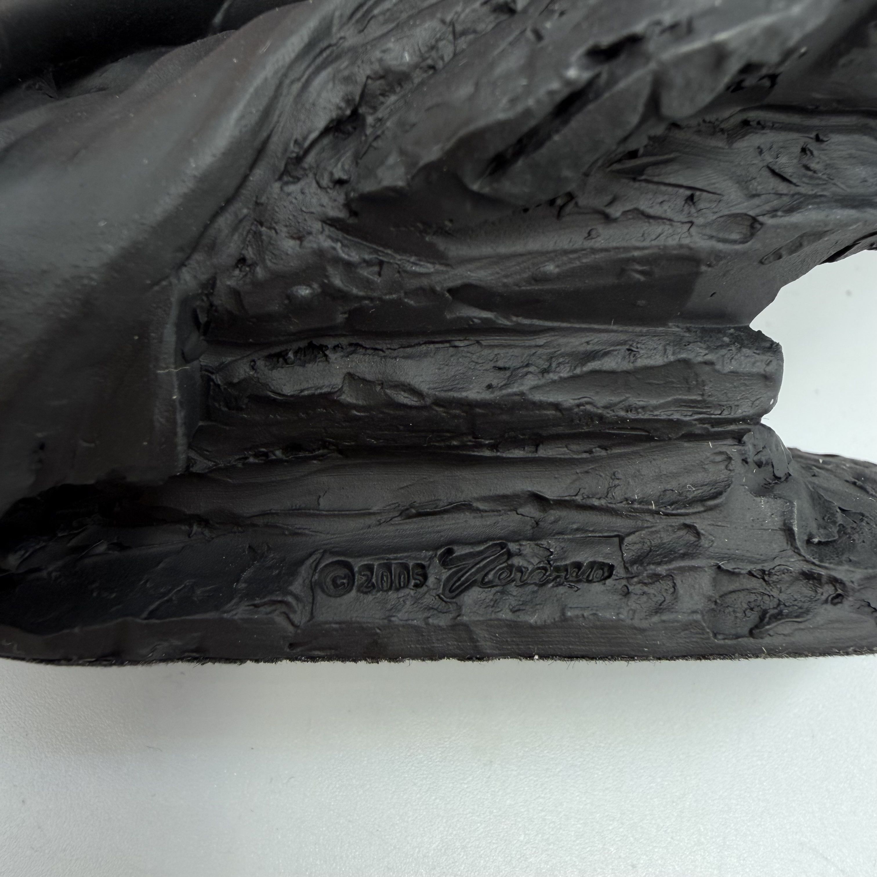 Other Vintage Black Polystone Reclining Lady Figurine Sculpture Size ONE SIZE - 7 Thumbnail