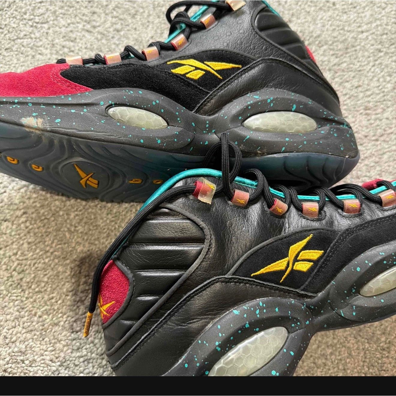 Reebok Reebok Question Burn Rubber J95560 Size 10.5 Size US 10.5 / EU 43-44 - 1 Thumbnail