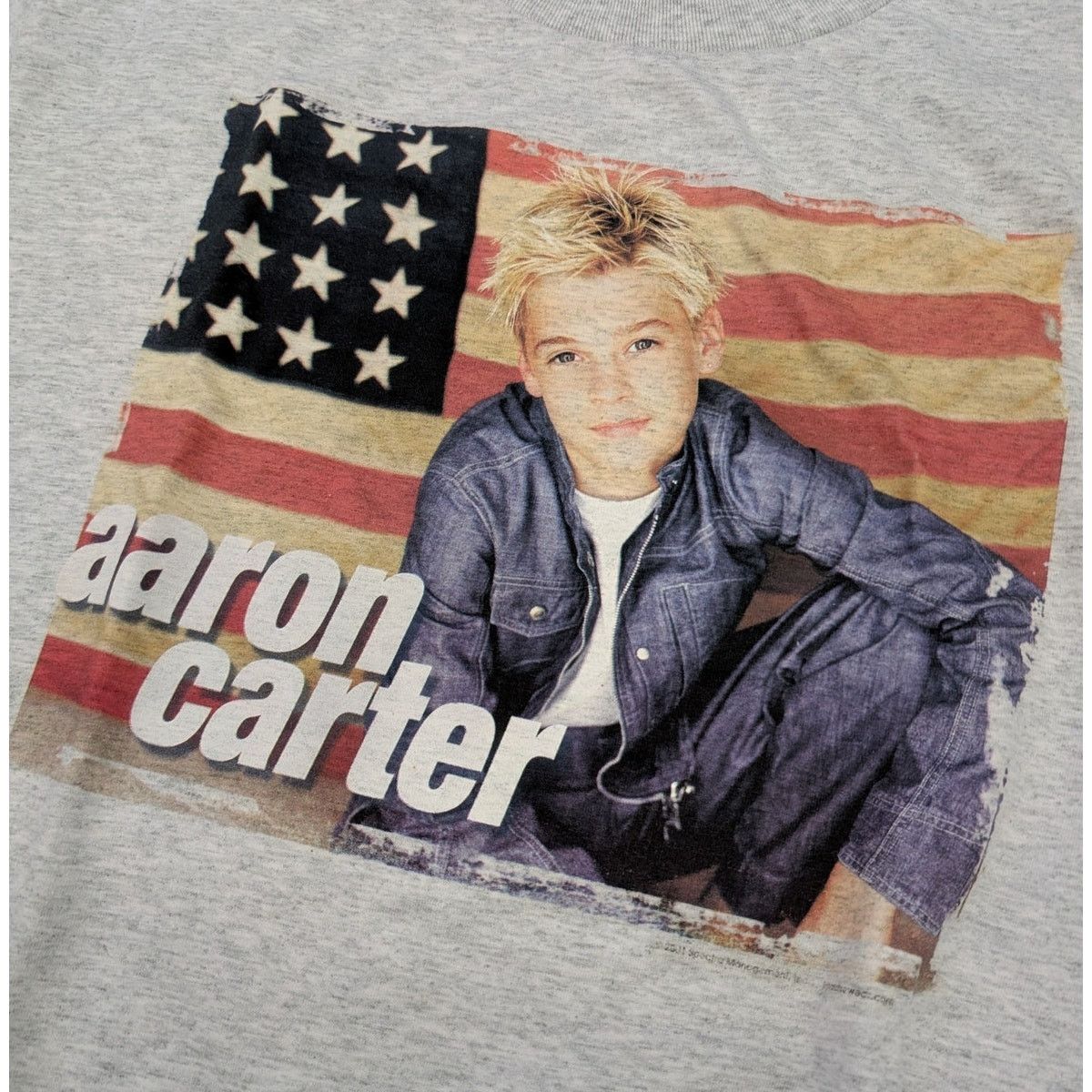 Fruit Of The Loom × Vintage Y2K 2001 Aaron Carter Aaron's Party Album promo t-shirt Size US L / EU 52-54 / 3 - 2 Thumbnail